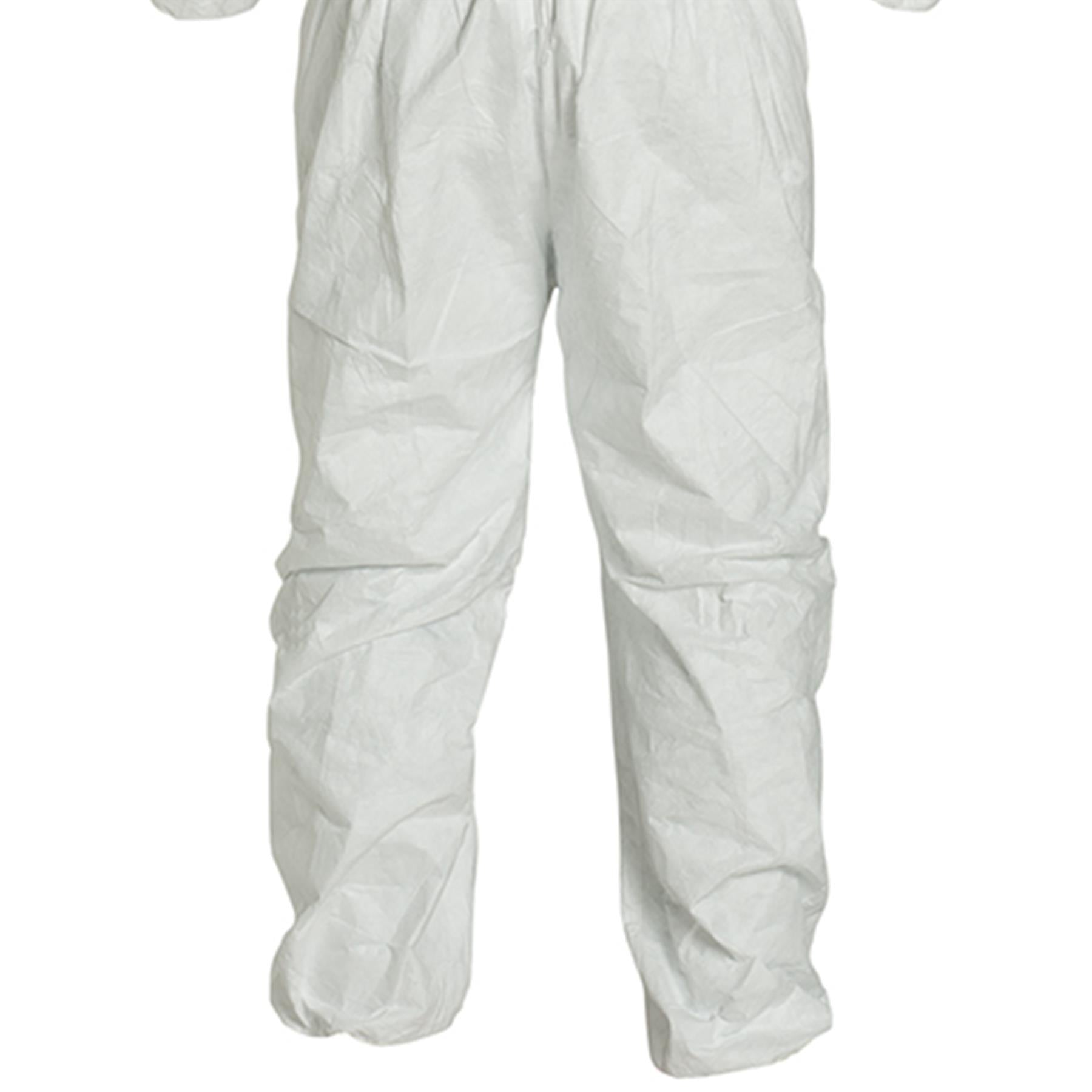 Protective Disposable Overall Boiler Paper Suit Coveralls Protection Suit 2Pcs Large