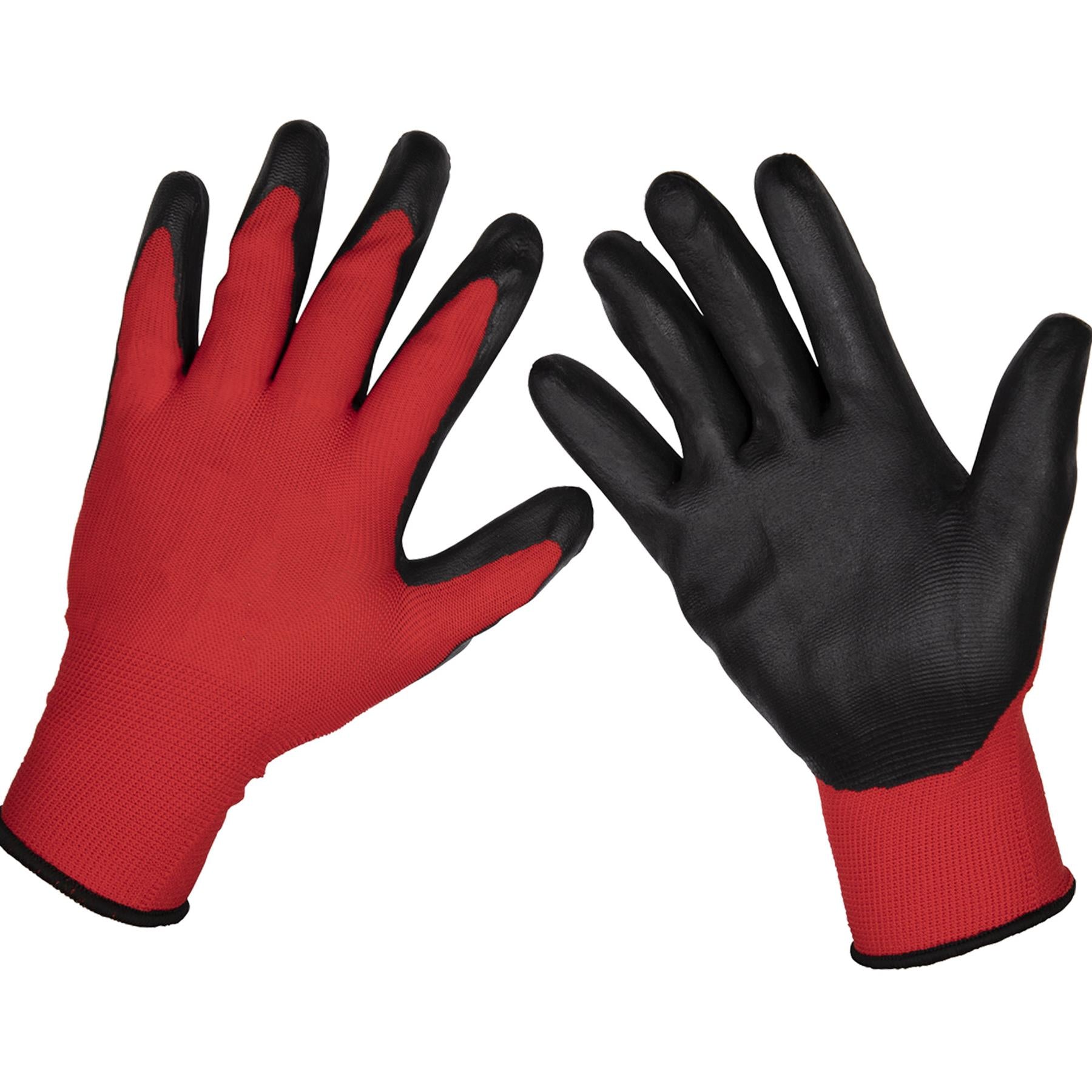 Sealey Flexi Grip Nitrile Palm Gloves (X-Large) - Pack of 120 Pairs