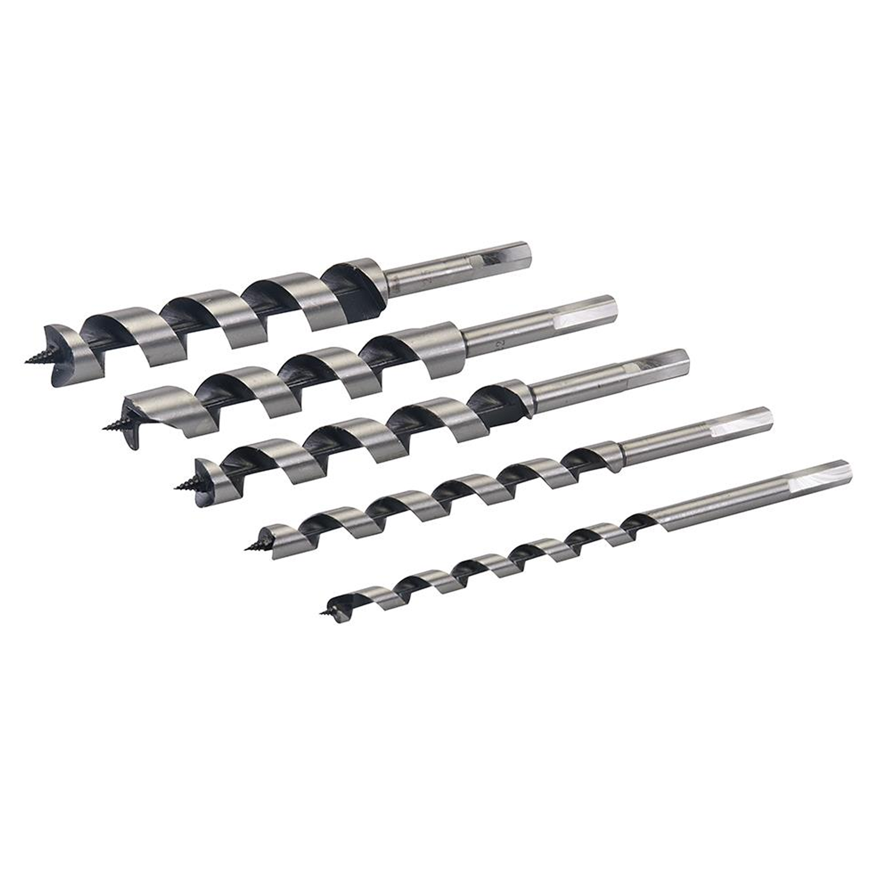 5Pce Auger Bit 10- 25mm Hand Tools Holes Cutting Hex Shank Drill New