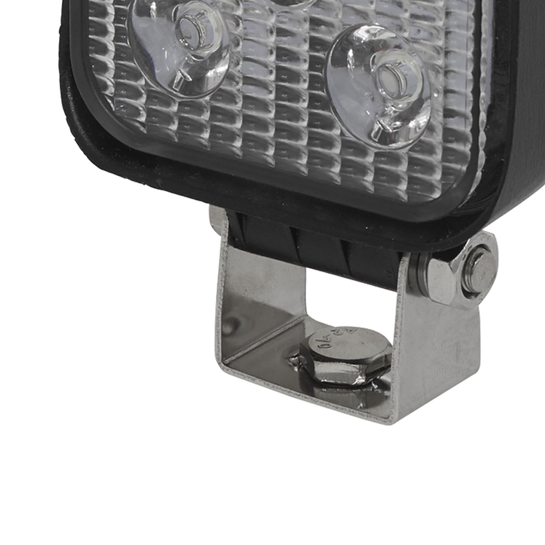 Sealey Mini Square Work Light with Mounting Bracket 15W LED