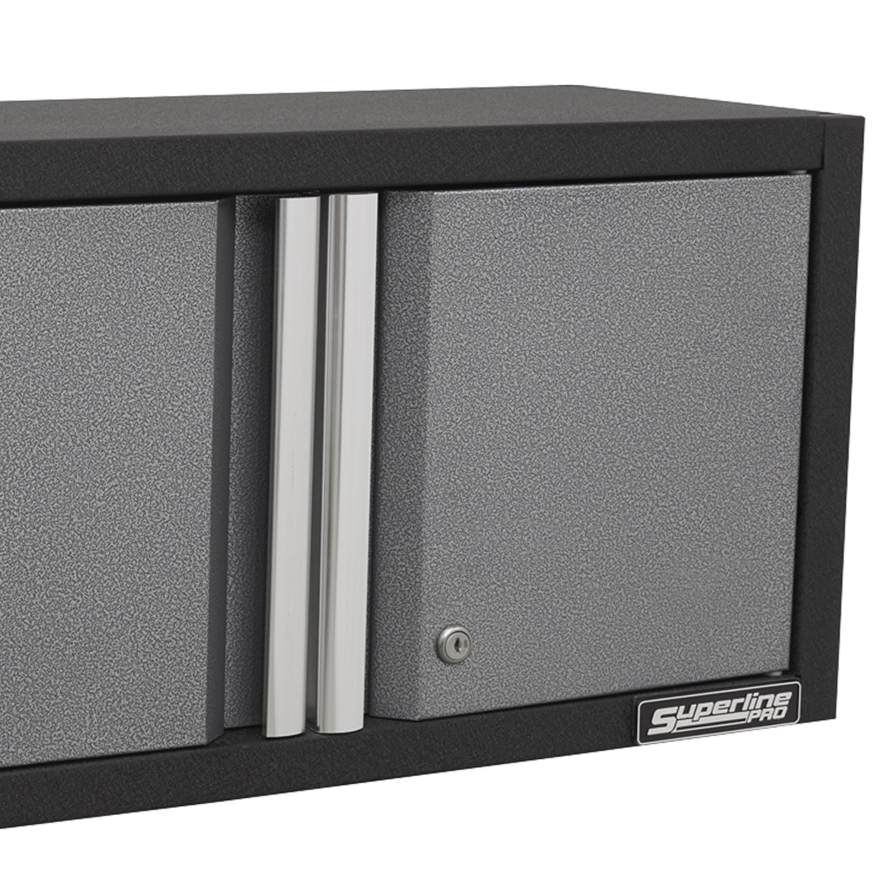 Sealey Modular Wall Cabinet 2 Door 680mm high quality lock supplied With two keys.