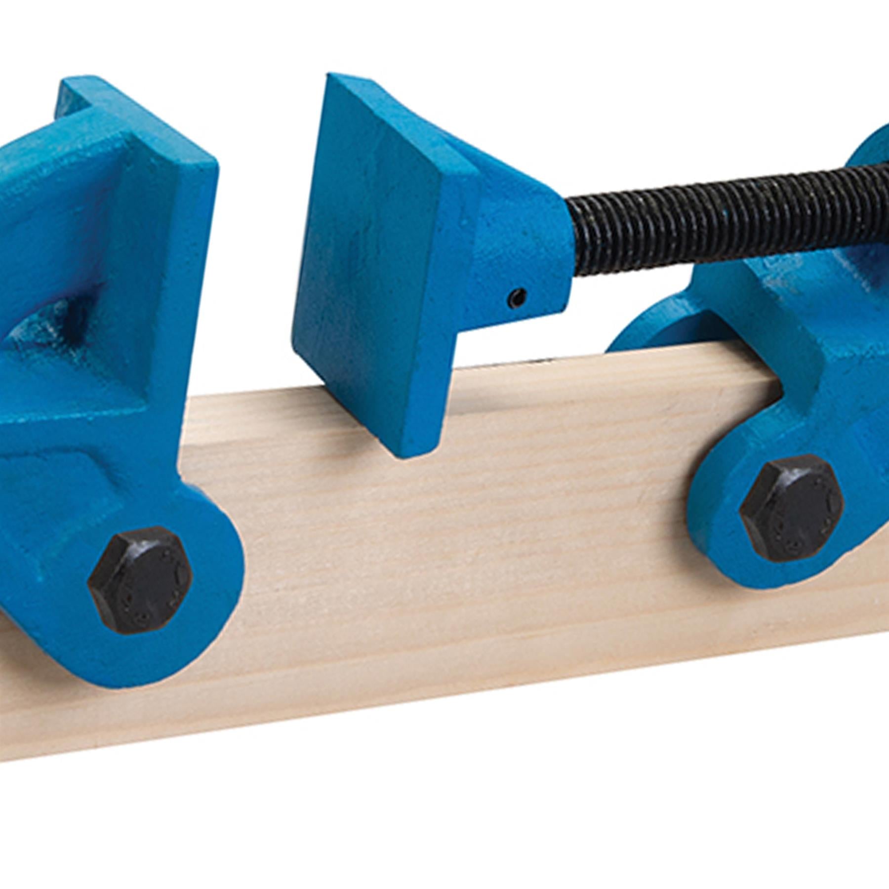 Cramp Head Set 40mm Jaw Adjustable Clamping Vice Saw Utilises 25mm Battens