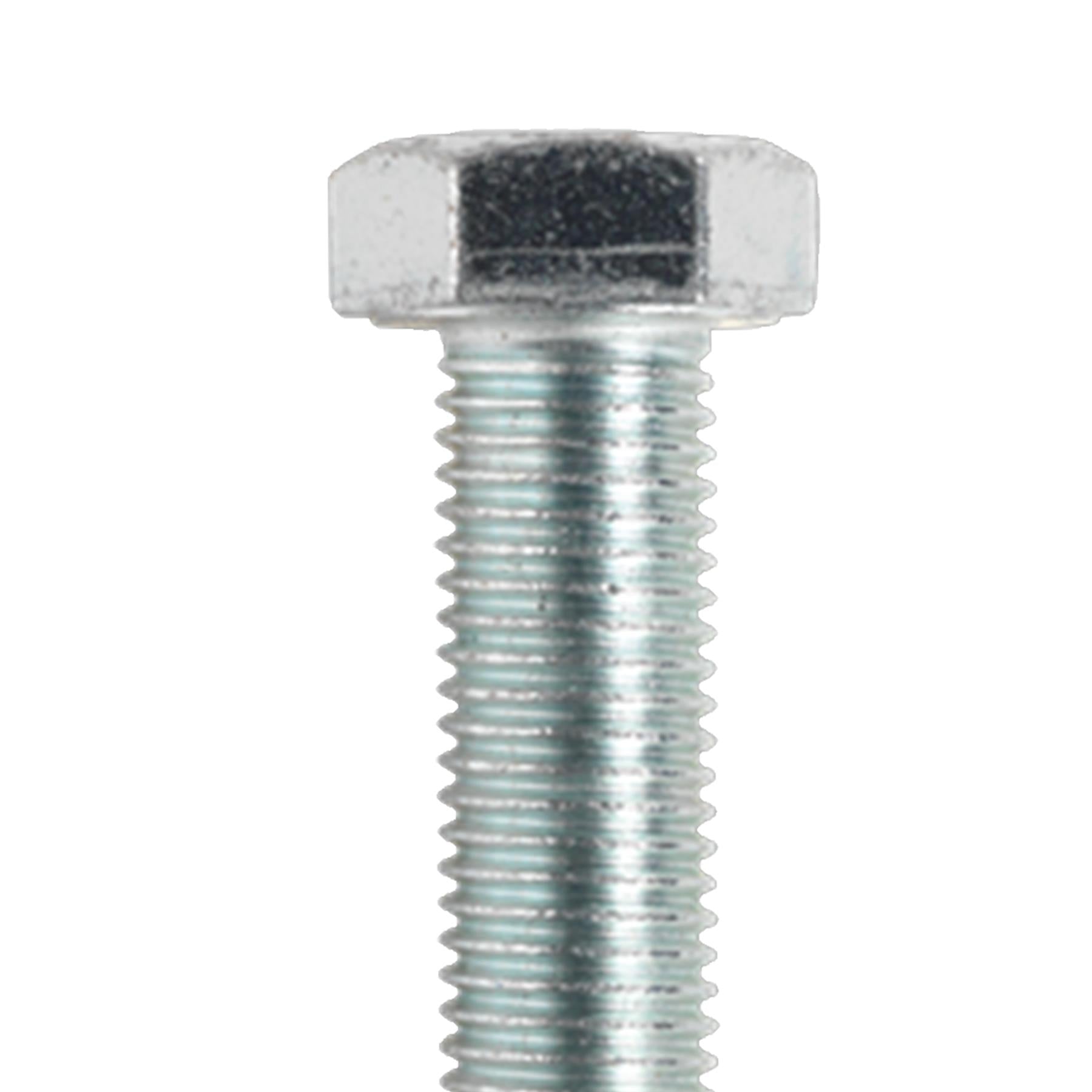 Sealey HT Setscrew M16 x 100mm 8.8 Zinc Pack of 5