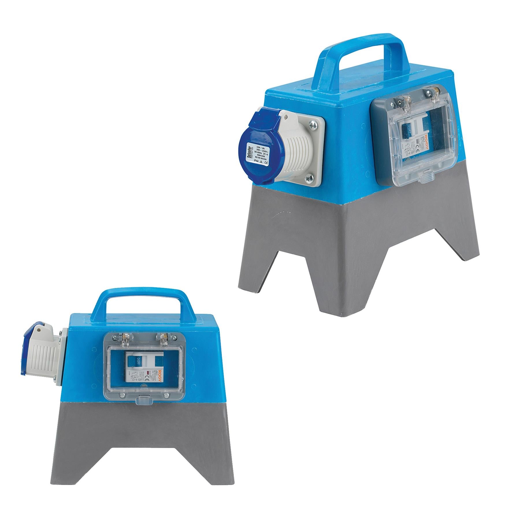 Defender Earth Leakage Unit 16A 230V 2m Cable provides