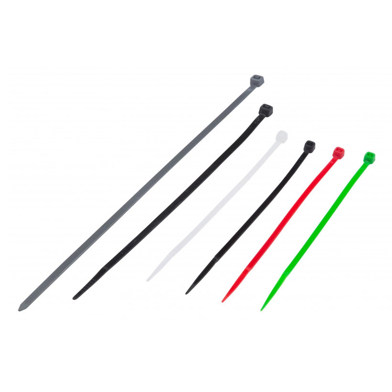 BlueSpot 120Pc Best Mixed Cable Ties Resealable Home WorkPlace Use Nylon Cable