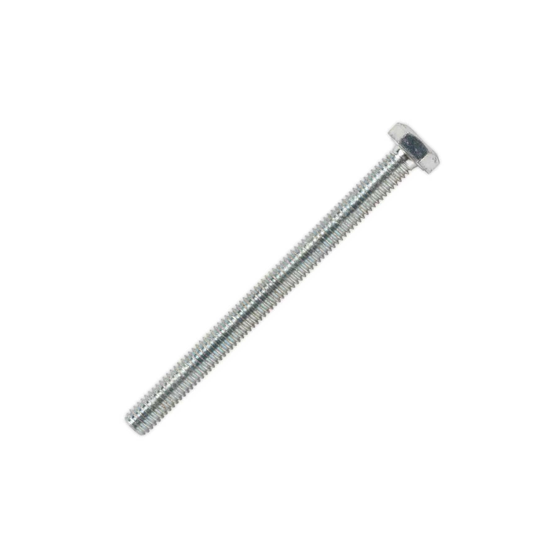 Sealey HT Setscrew M6 x 75mm 8.8 Zinc Pack of 50