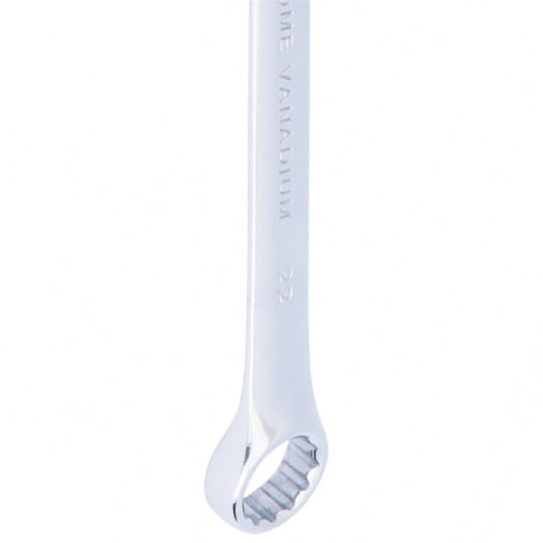 BlueSpot 22mm Fully Polished Chrome Vanadium Spanner Open Ended Head Spanner