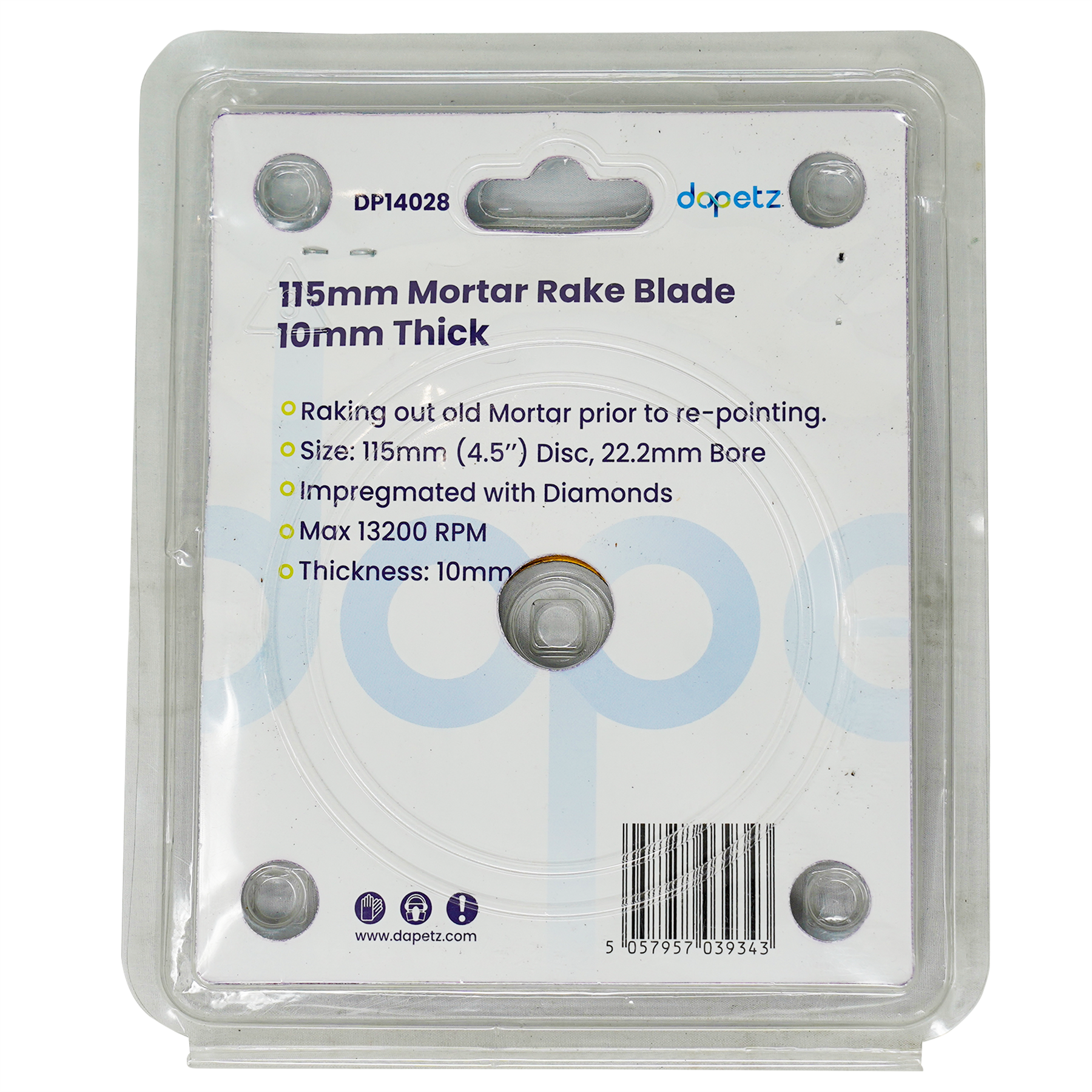 Diamond Mortar Rake Blade
