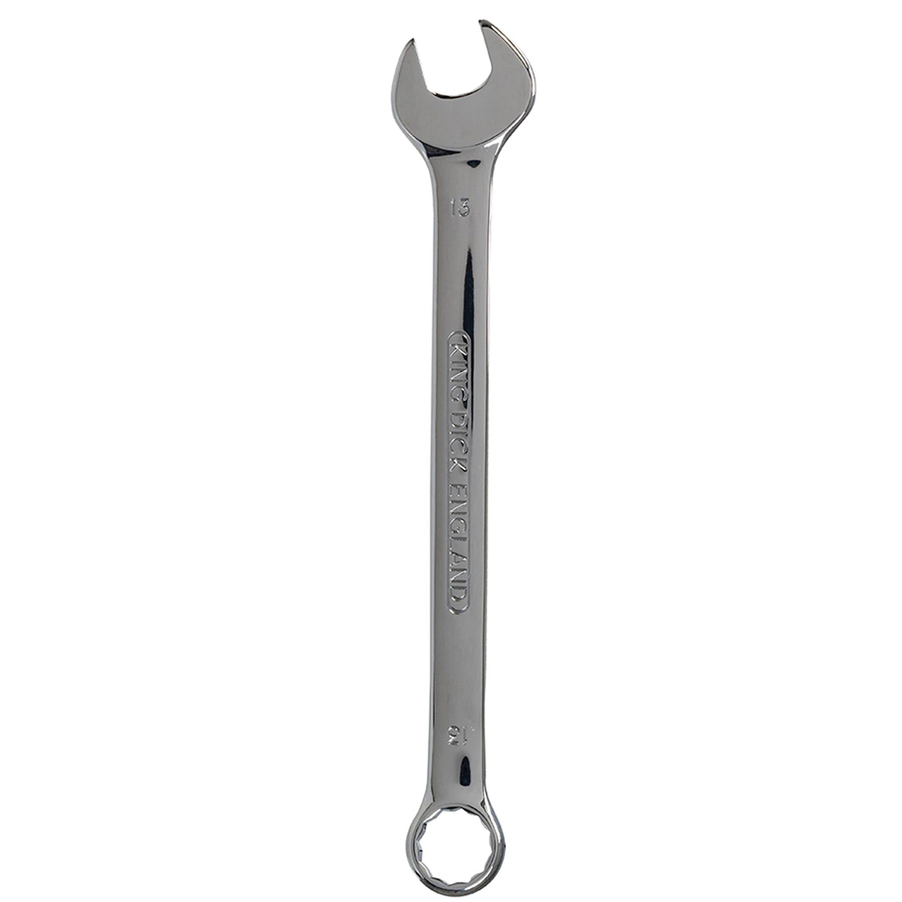 King Dick metric 13 MM polished chrome combination spanner wrenches spanners