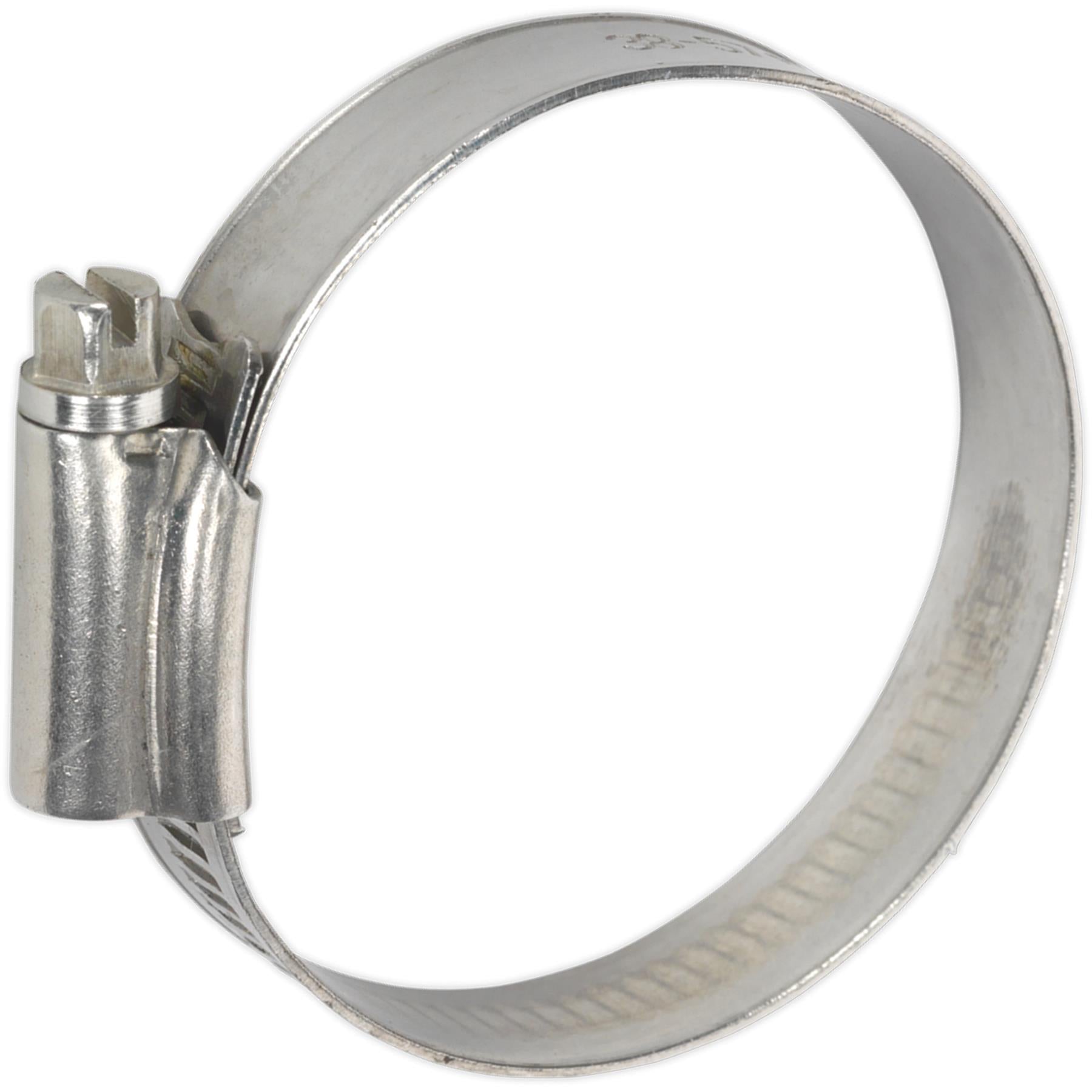 Sealey Hose Clip Stainless Steel 38-57mm Pack of 10