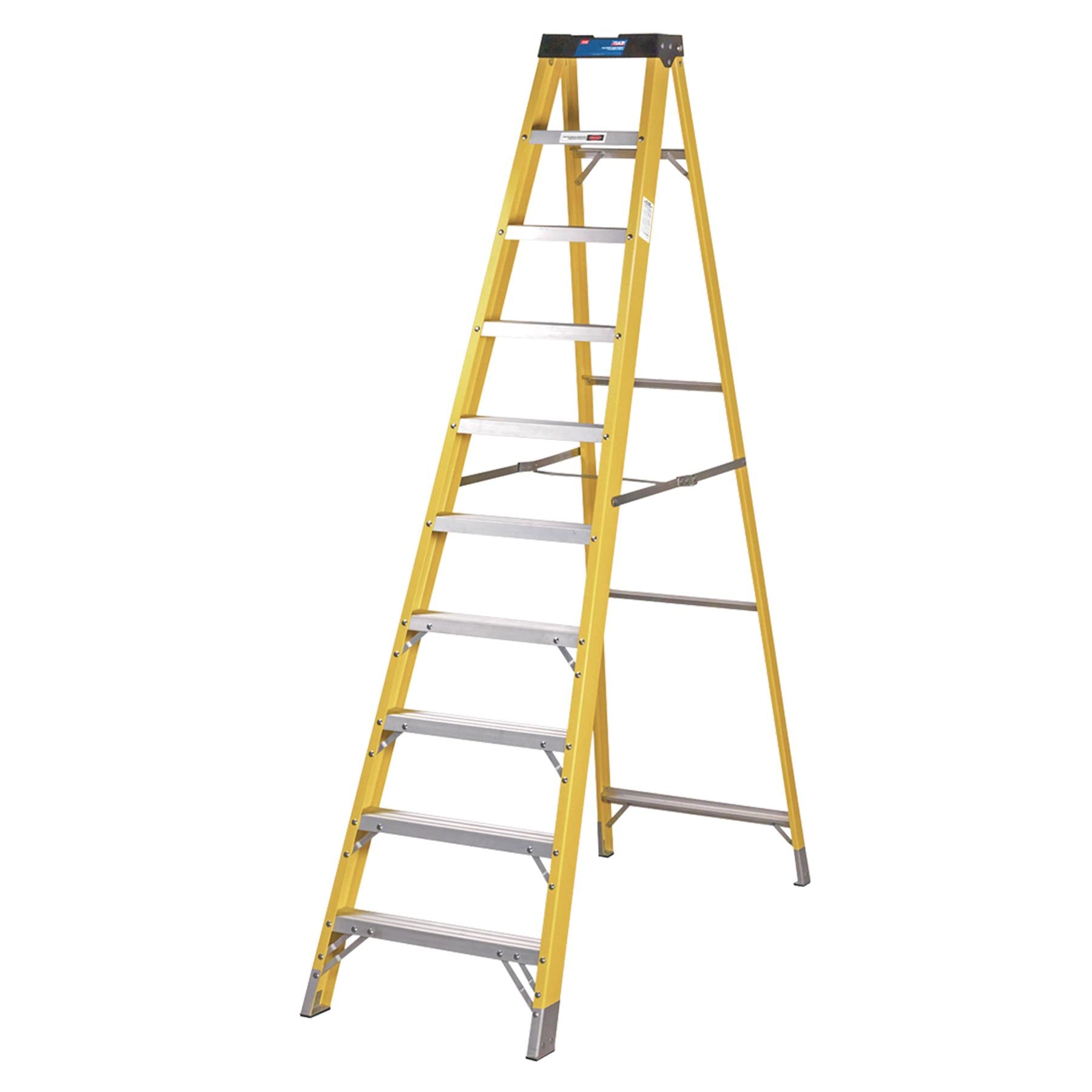 Sealey Fibreglass Step Ladder 9-Tread EN 131
