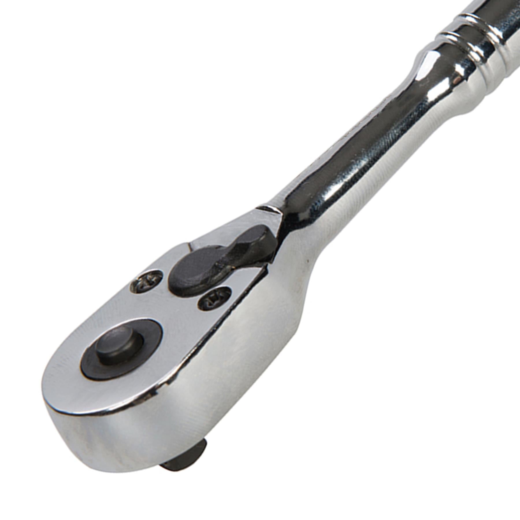 Ratchet Handle Hi-Torque 1/4" / 62Nm Single-Handed Reversible Mechanism