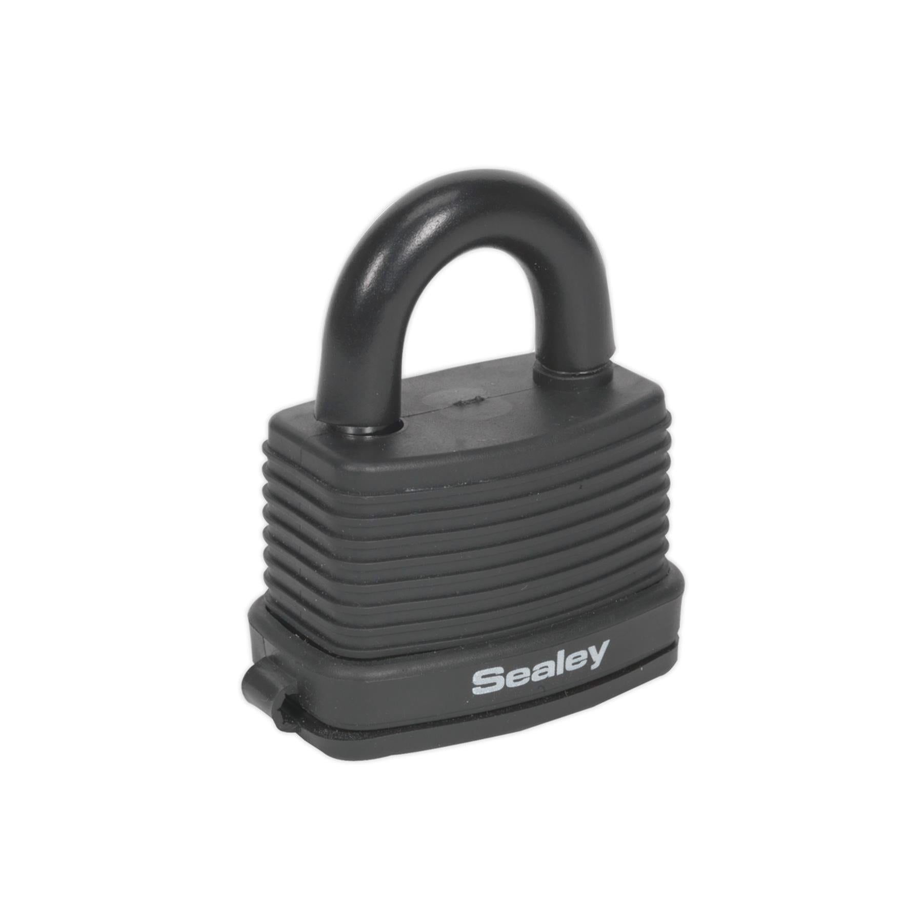 Sealey Steel Body Weatherproof Combination Padlock 48mm