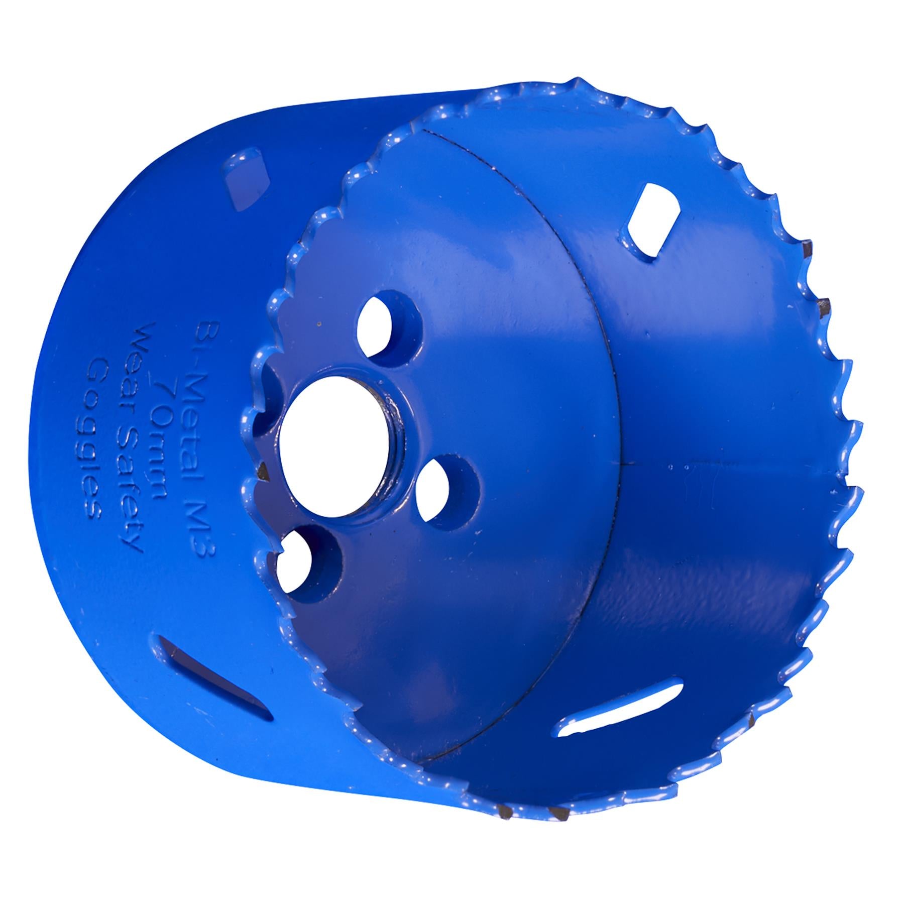 HSS Hole Saw Blade 70mm Metal M3 steel with milled teeth Sealey