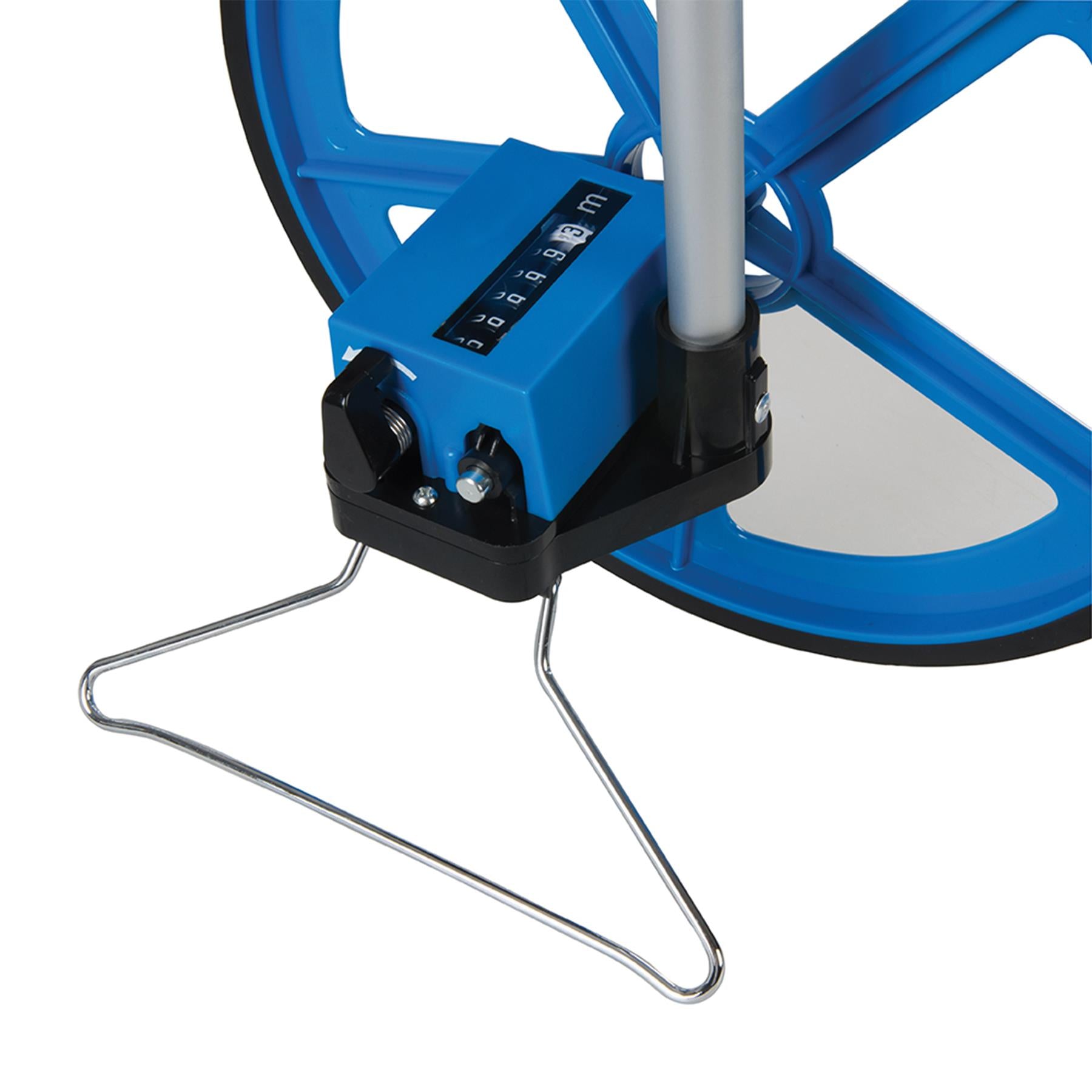 Metric Measuring Wheel 0 - 99,999.9M Aluminium Handle With Rubber Grip