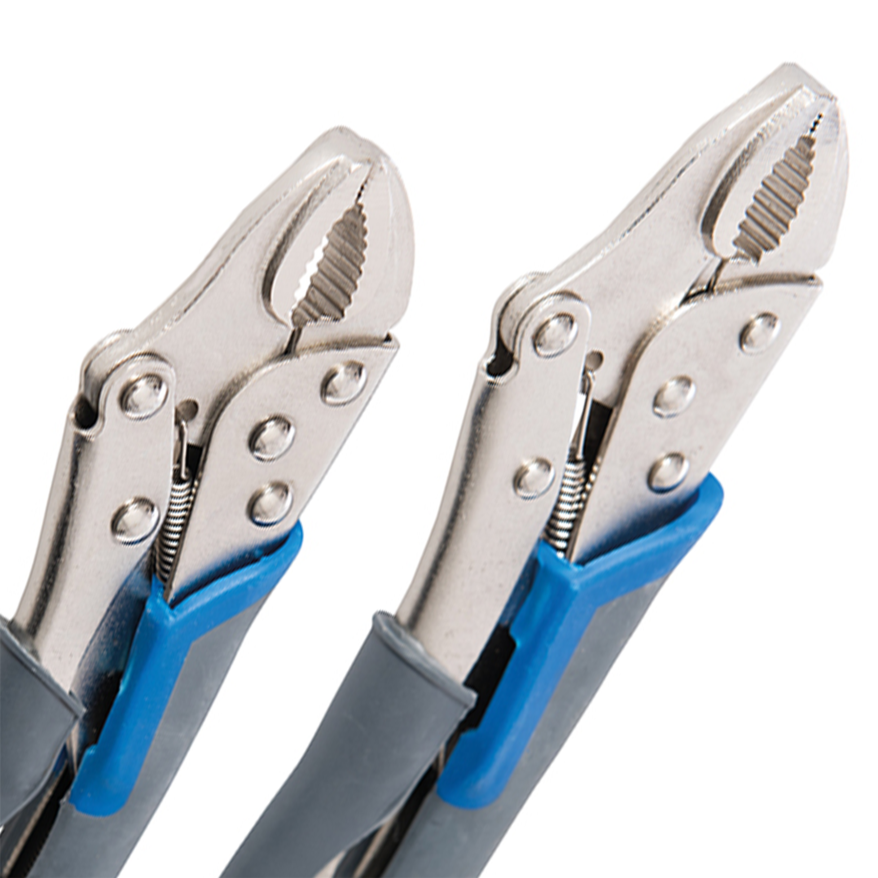 3Pce Self Locking Soft-Grip Plier Set - Hand Tool DIY Adjustable Jaw Opening