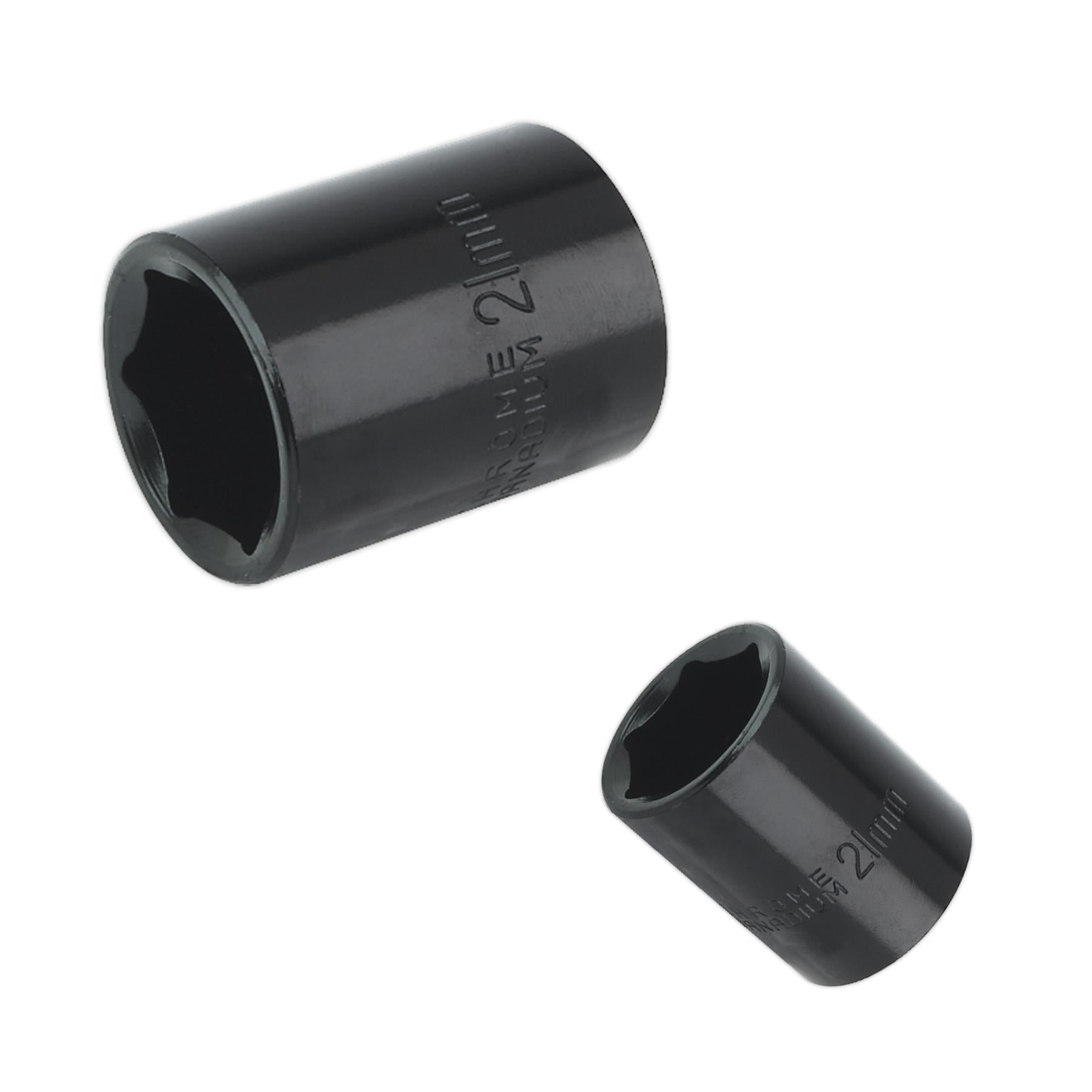 Sealey Impact Socket 21mm 1/2"Sq Drive