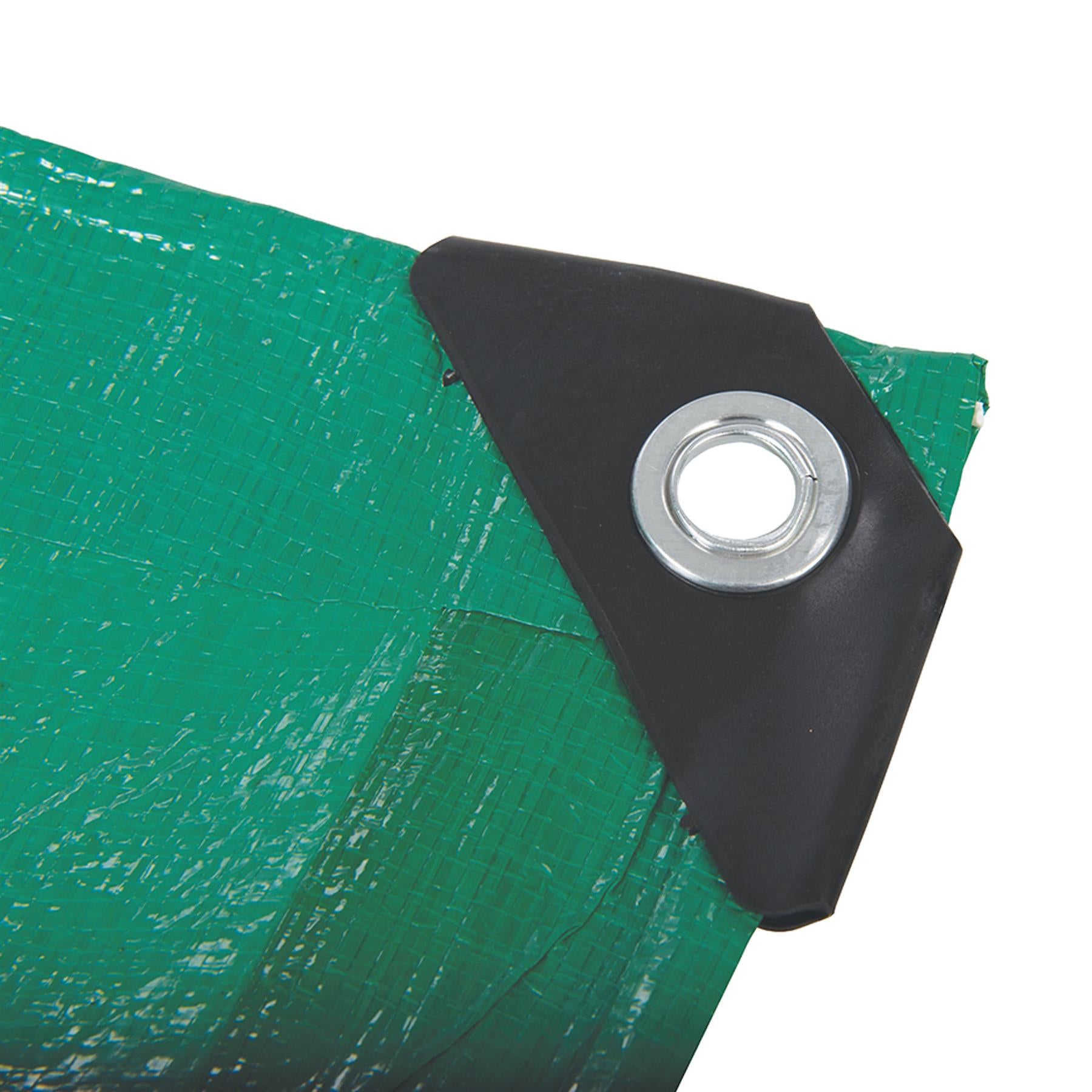 Heavy Duty Tarpaulin 2 X 3M Waterproof Sheet Tarp Cover Rust Resistant