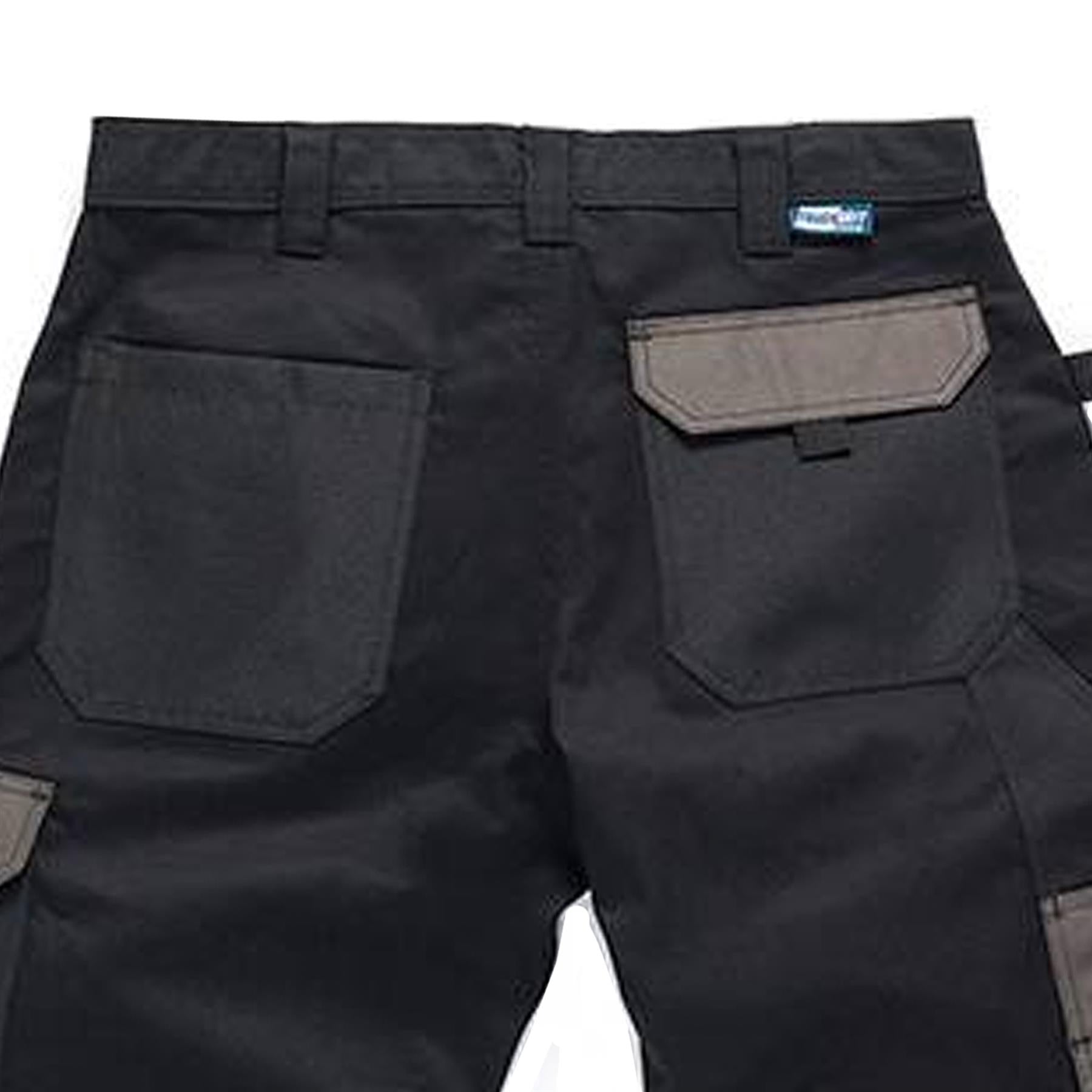 Tough Grit Holster Work Shorts Trade Flex Holster Shorts Black 32"W