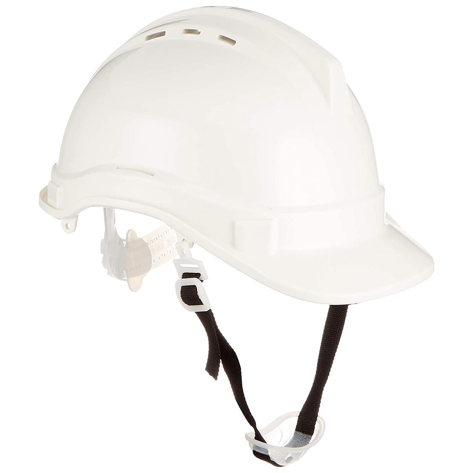 Safety Hard Hat White Builder Impact Ppe Protective Hi Vis Comfort New