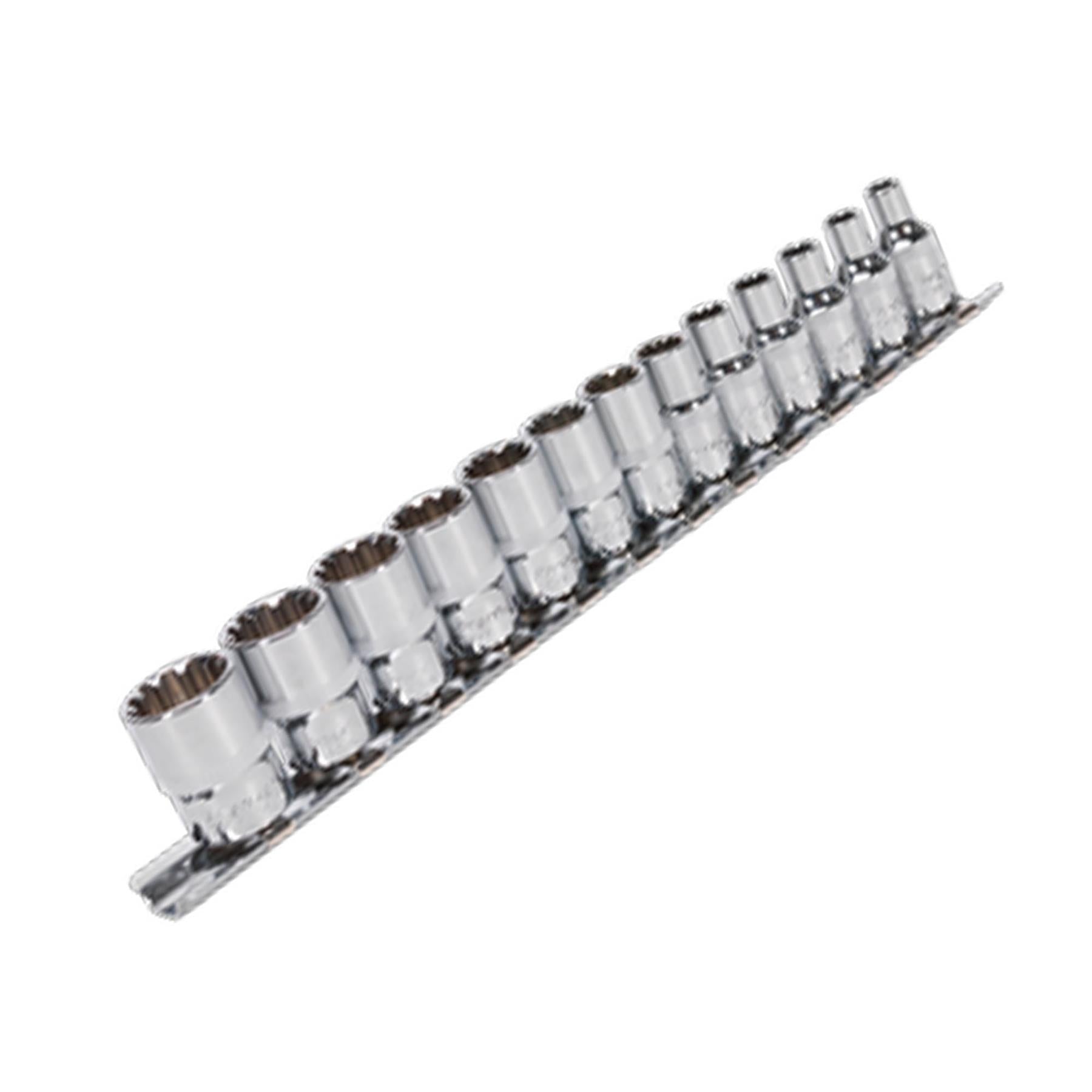 Sealey Socket Set 13pc 1/4"Sq Drive Total Drive