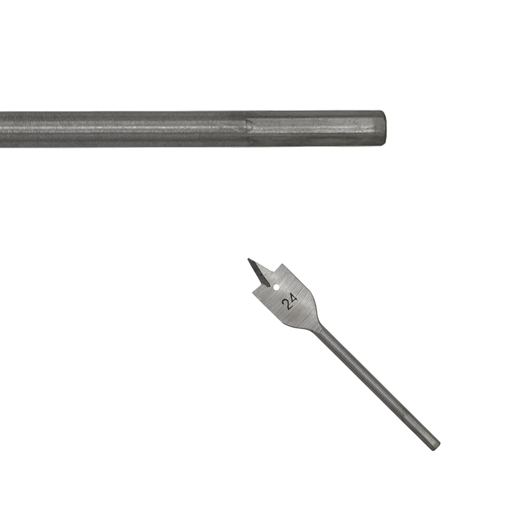 Sealey Flat Wood Bit Ø24mm x 152mm Fully Hardened