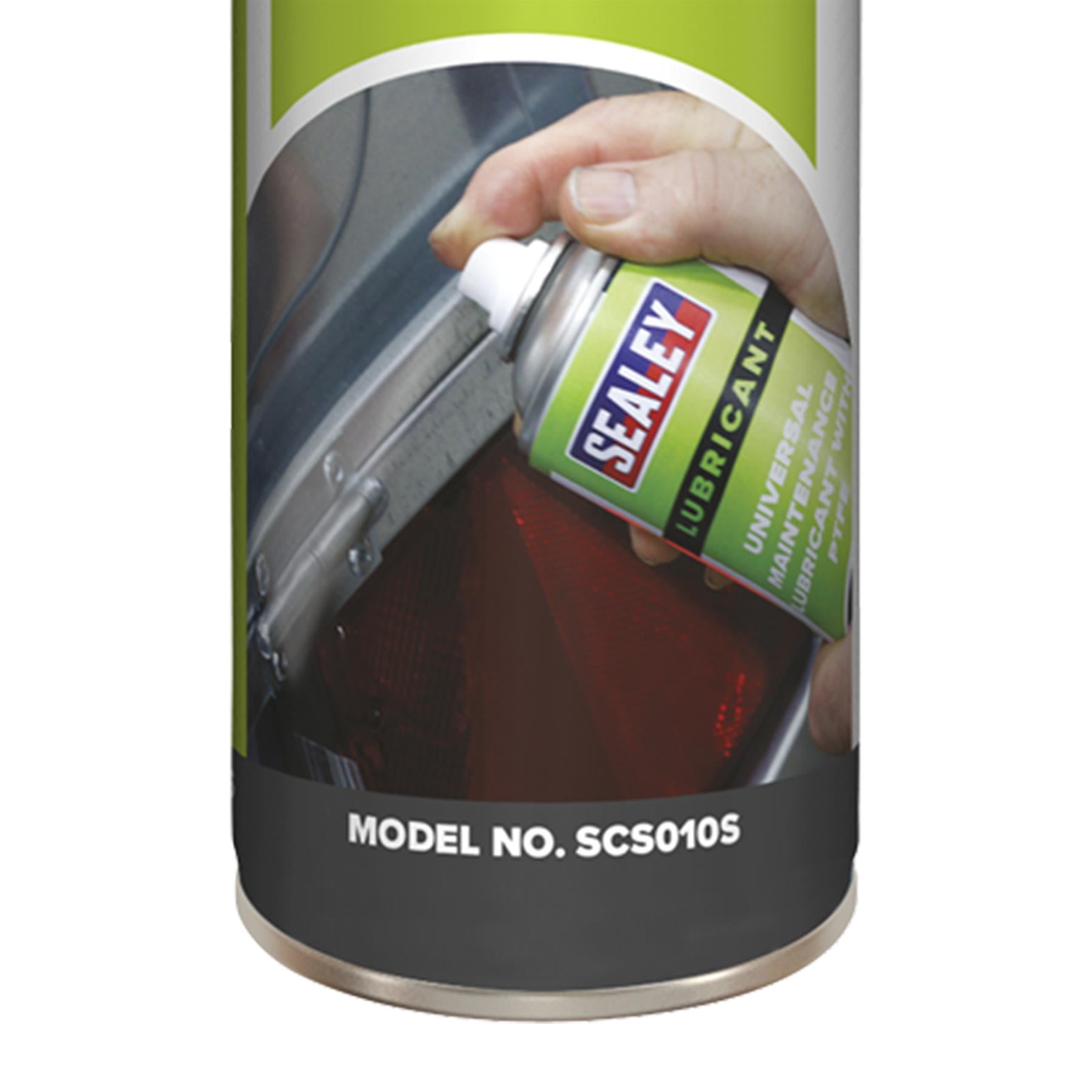 Sealey Universal Maintenance Lubricant with PTFE 500ml Pack of 6