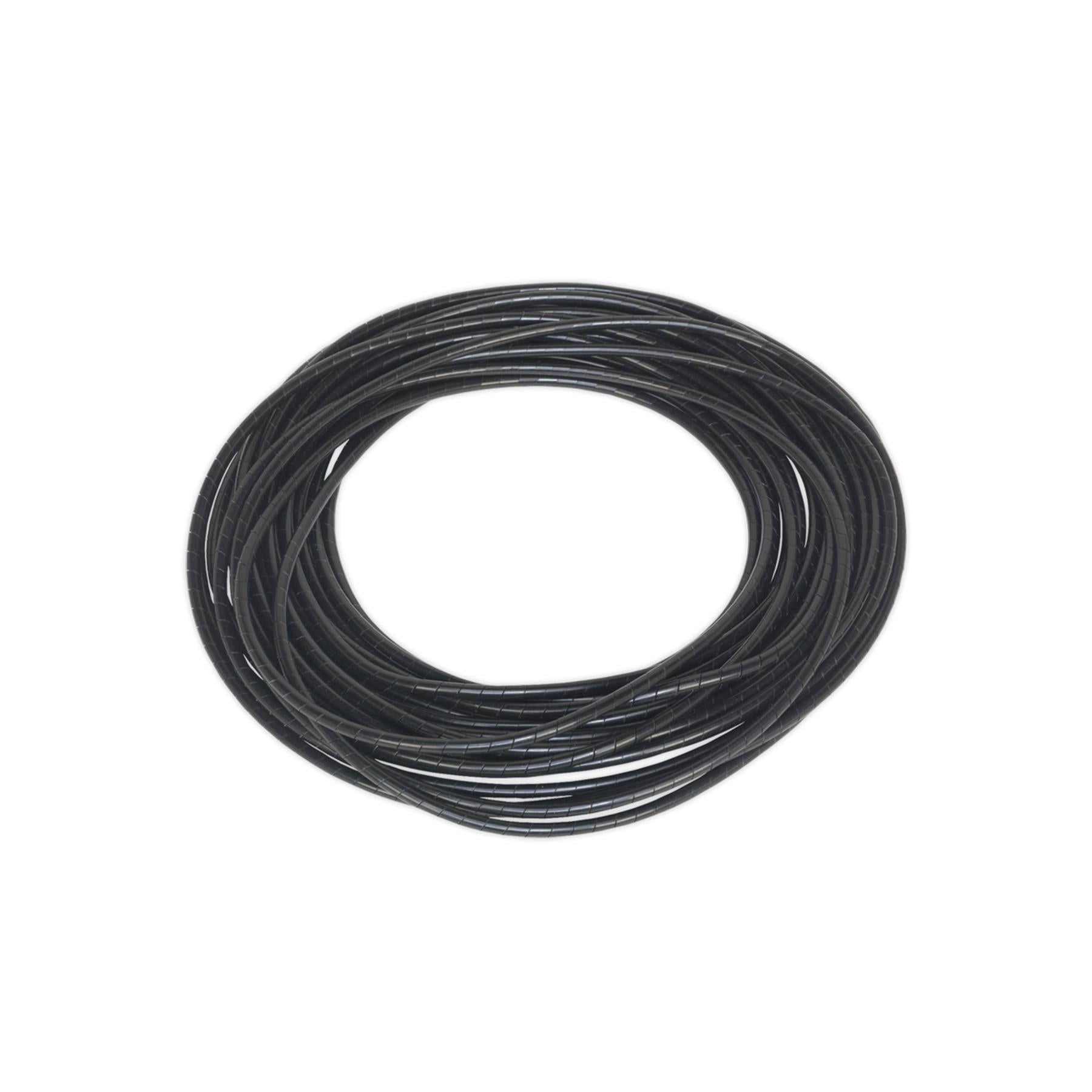 Sealey Spiral Wrap Cable Sleeving Ø4-8mm 10m