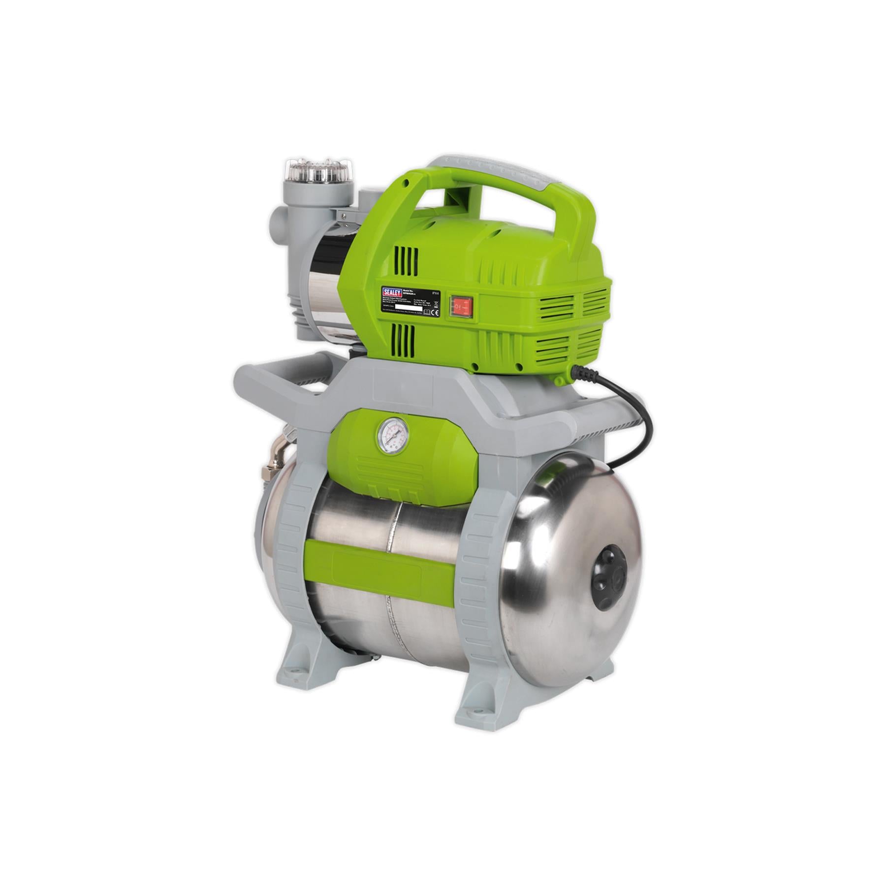 Sealey Surface Mounting Booster Pump Stainless Steel 55L/min 230V