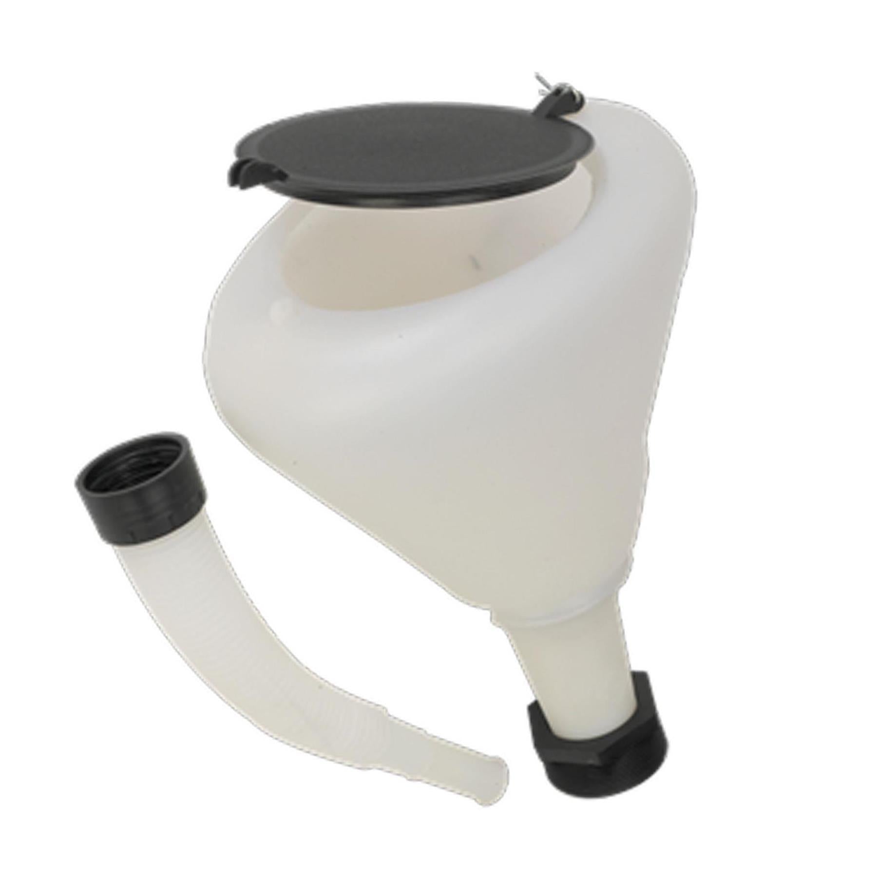 Sealey Funnel with Closing Lid �240mm