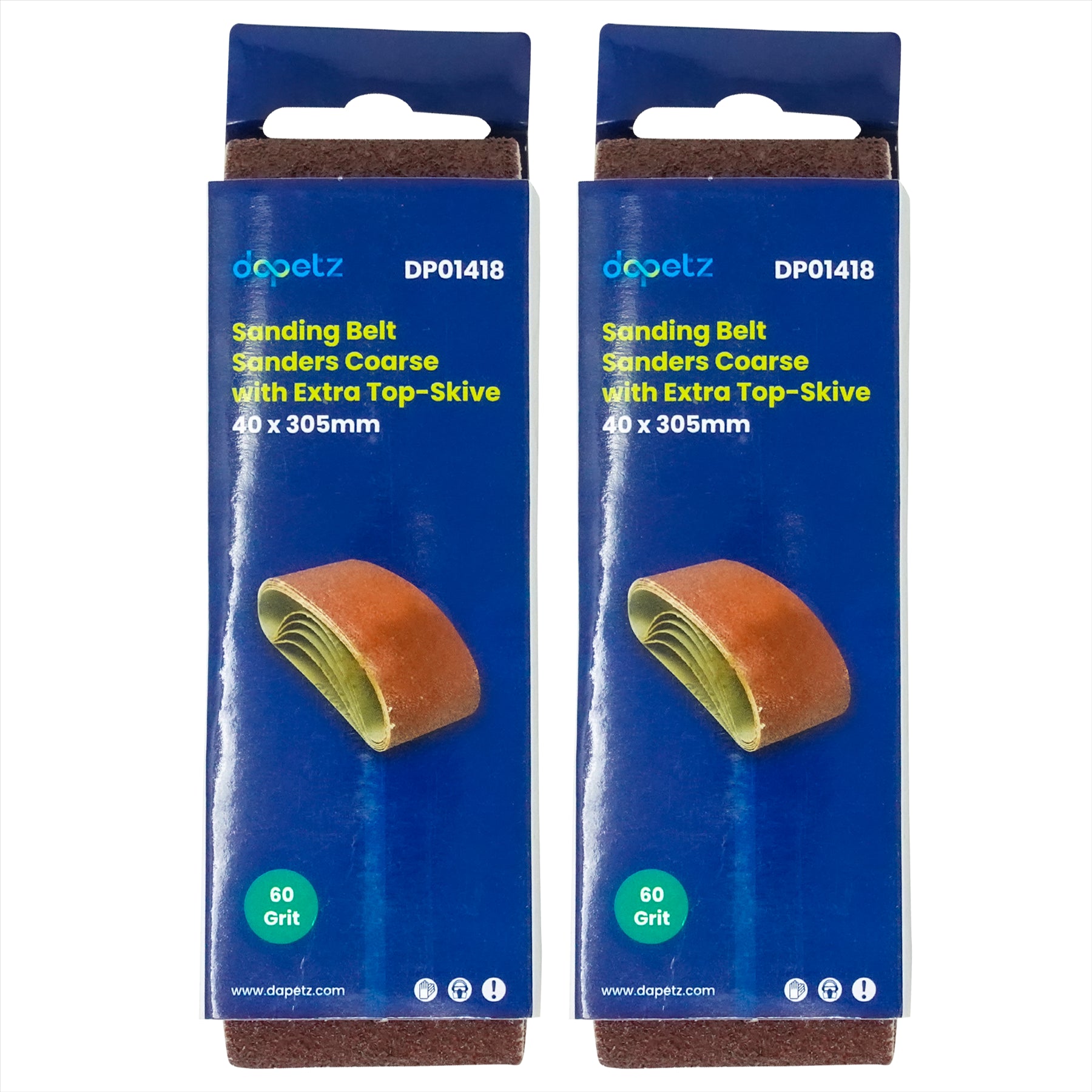 10 X 40mm X 305 mm 60 Grit Coarse Sander Sanding Belt Belts 40 305 mm DIY