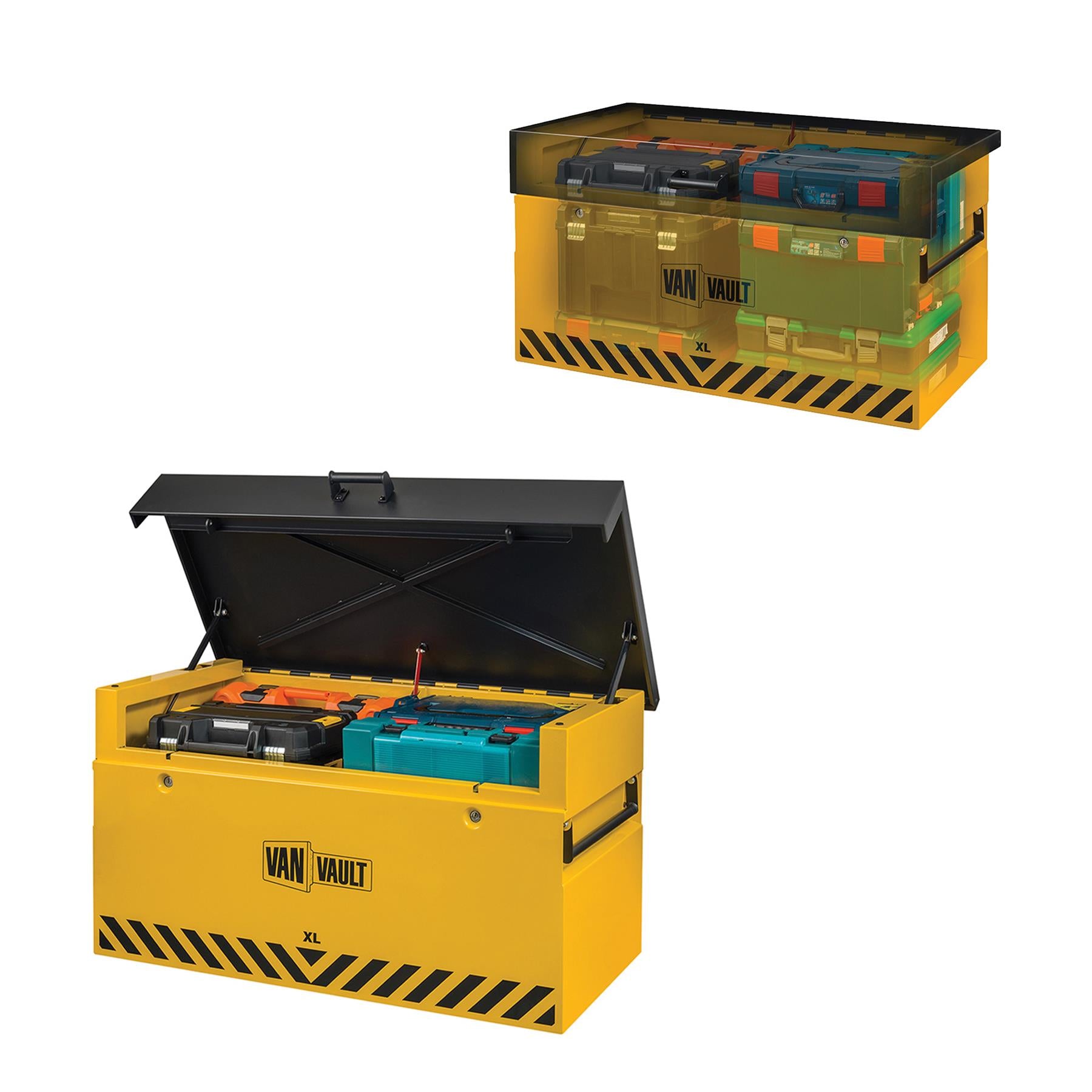 Van Vault XL 1190 x 645 x 635mm High security steel storage box