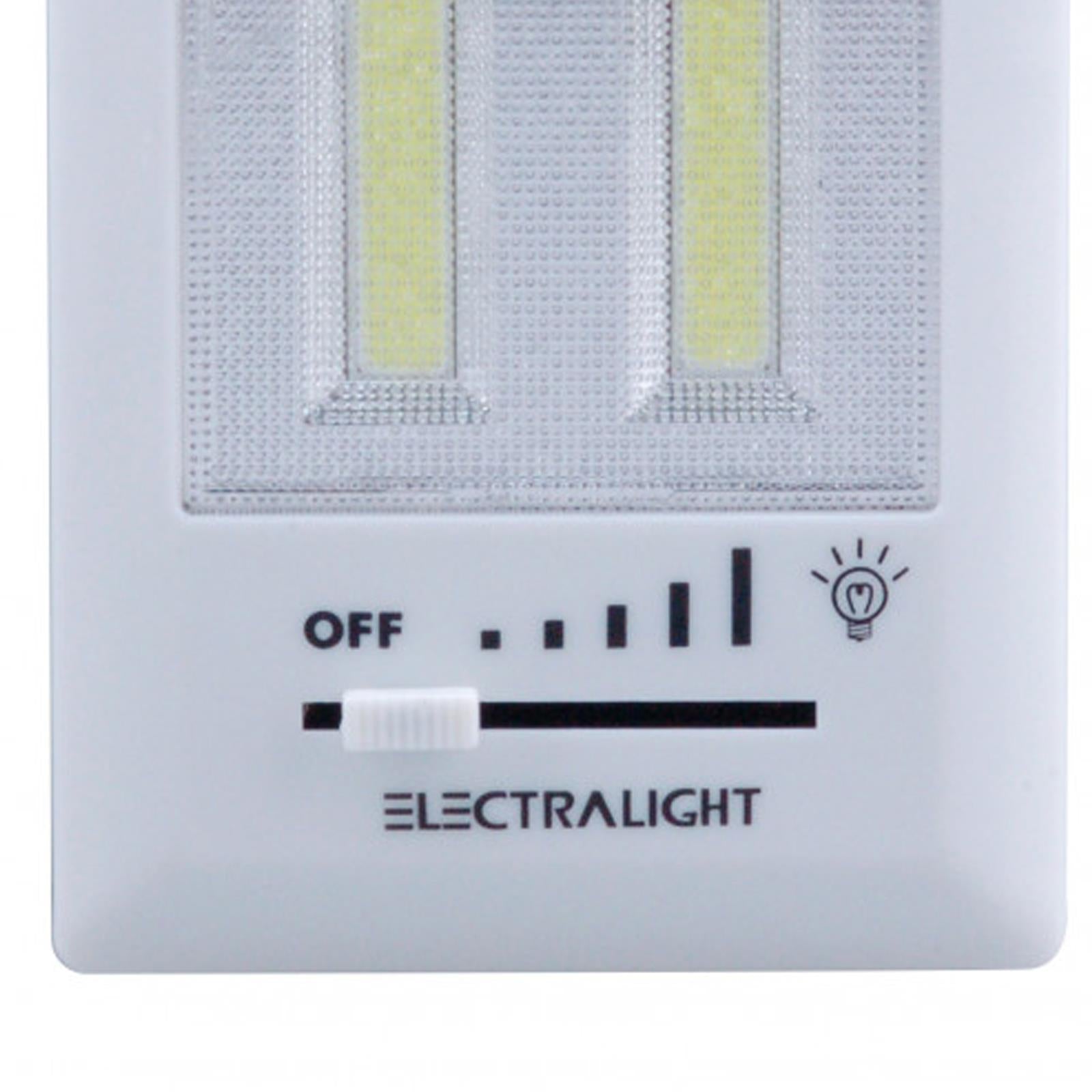 BlueSpot Electralight Wall Dimmer Light (180 Lumens) For Bathrooms Cupboards With Batteries