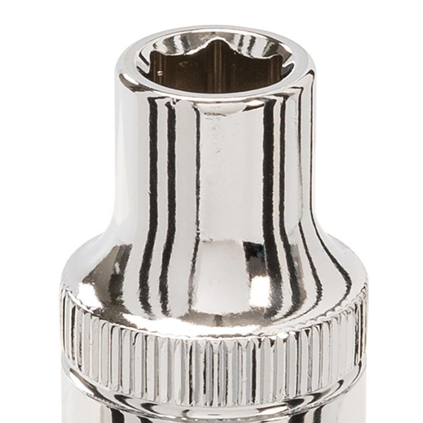 Socket 1/2" Drive Metric Hex Square 9mm Individual Hex Polished Crv Quality