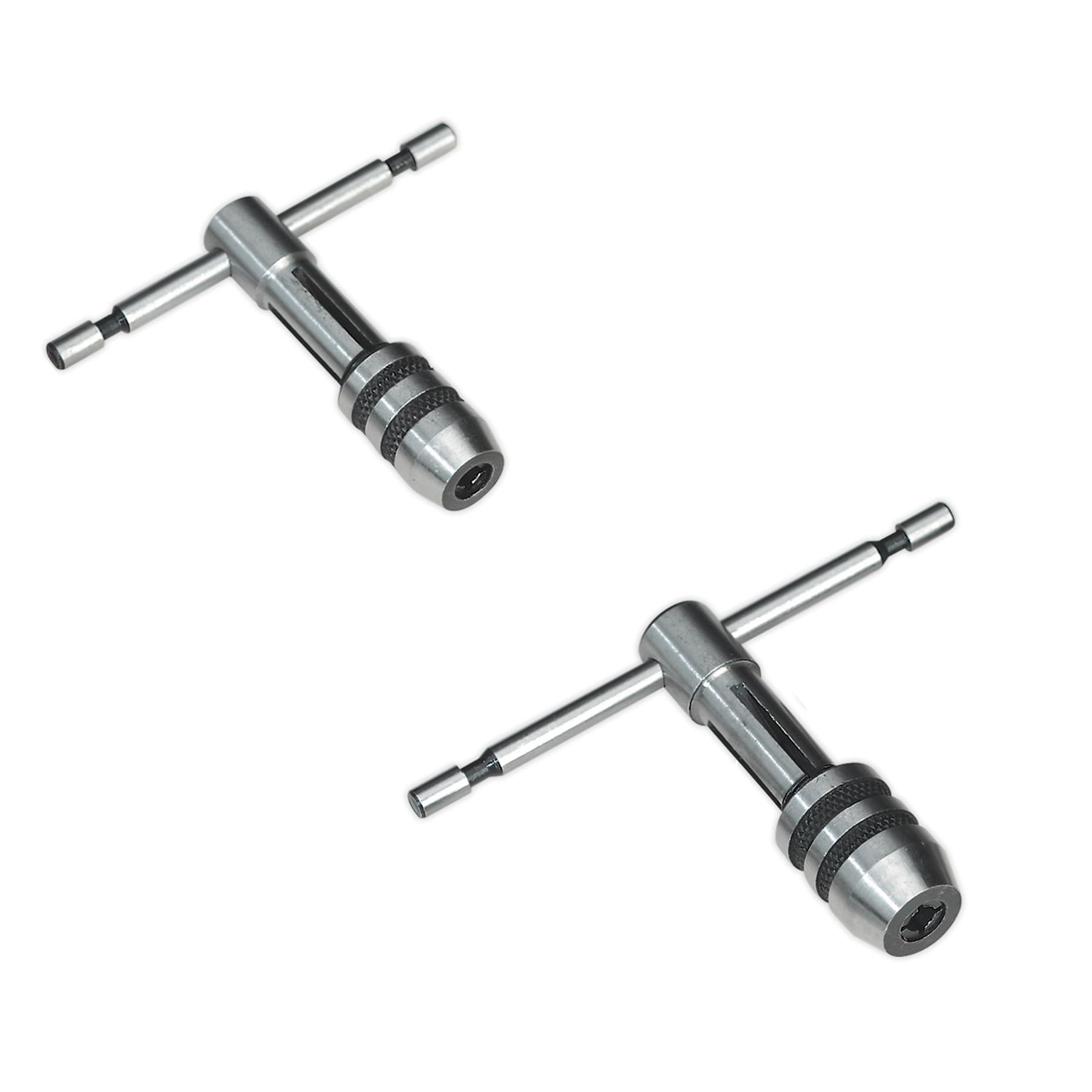 T-Handle Tap Wrench Set 3pc. wrenches for tapping and reaming. Sealey