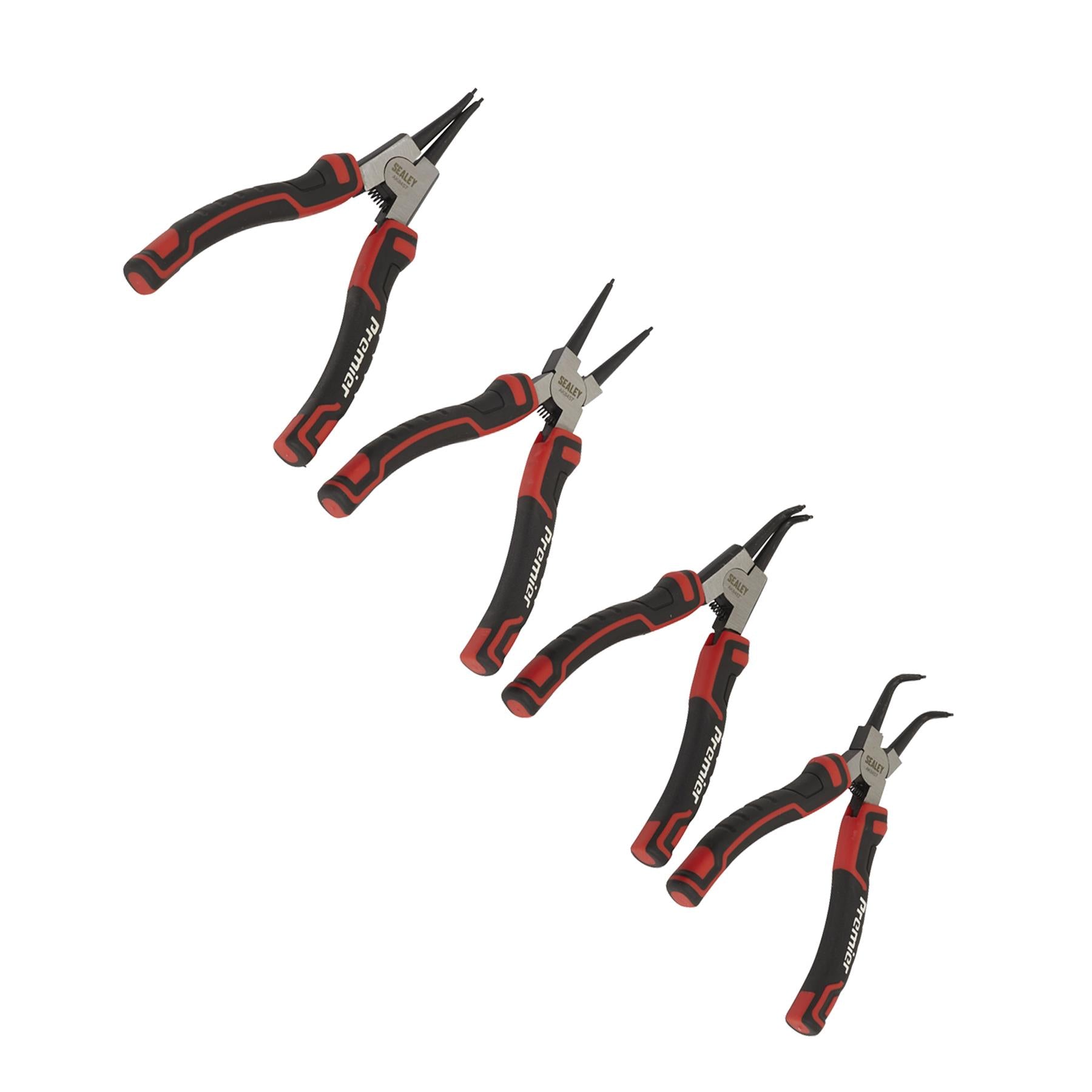 Sealey Circlip Pliers Set 4pc 180mm