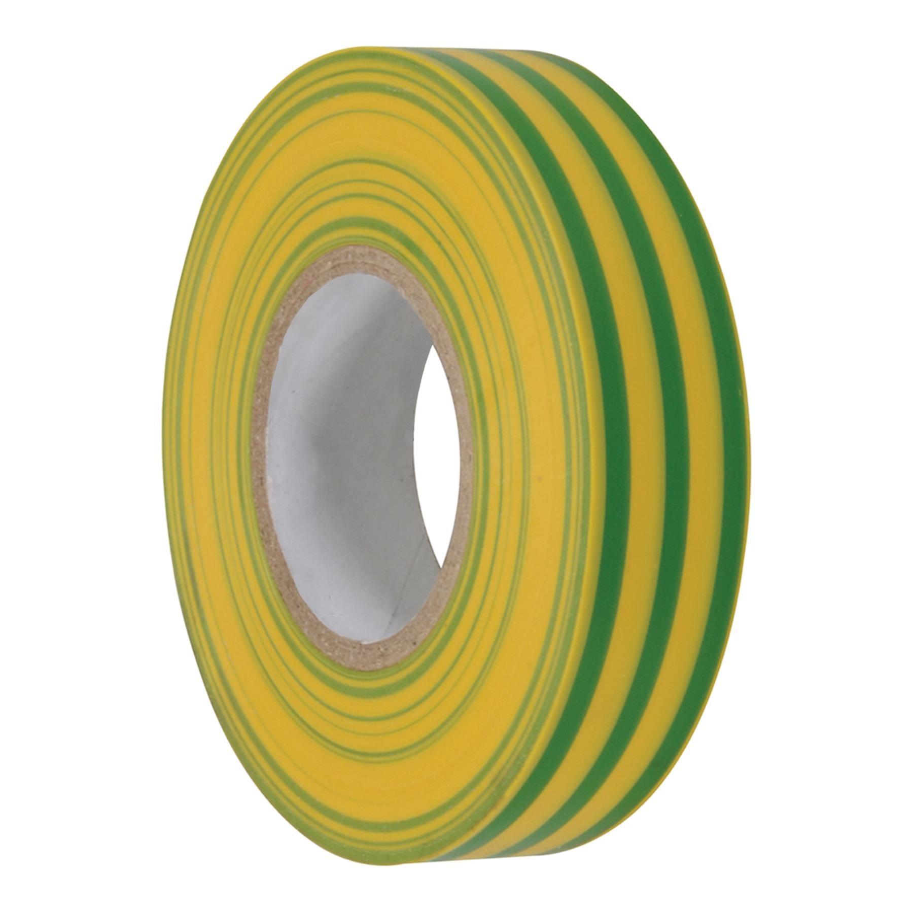1 x PVC Insulation Electrical Tape Flame Retardent Green & Yellow