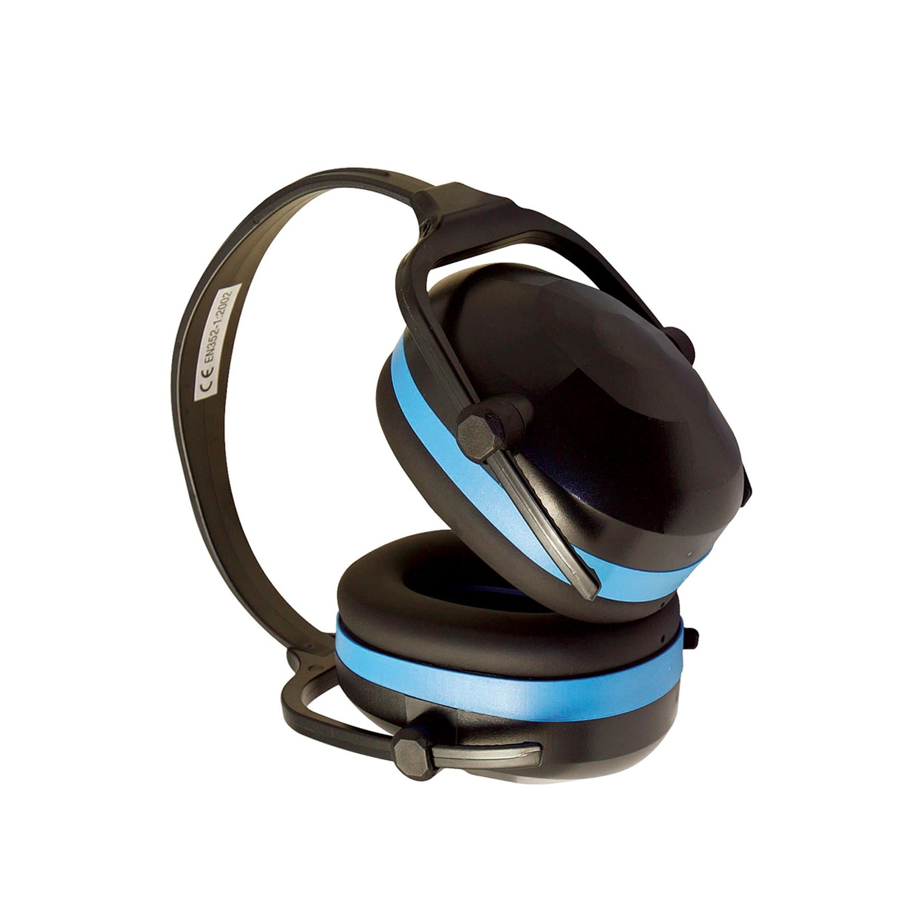 Folding Ear Defenders Muffs 30Db Compact Safety Protectors New