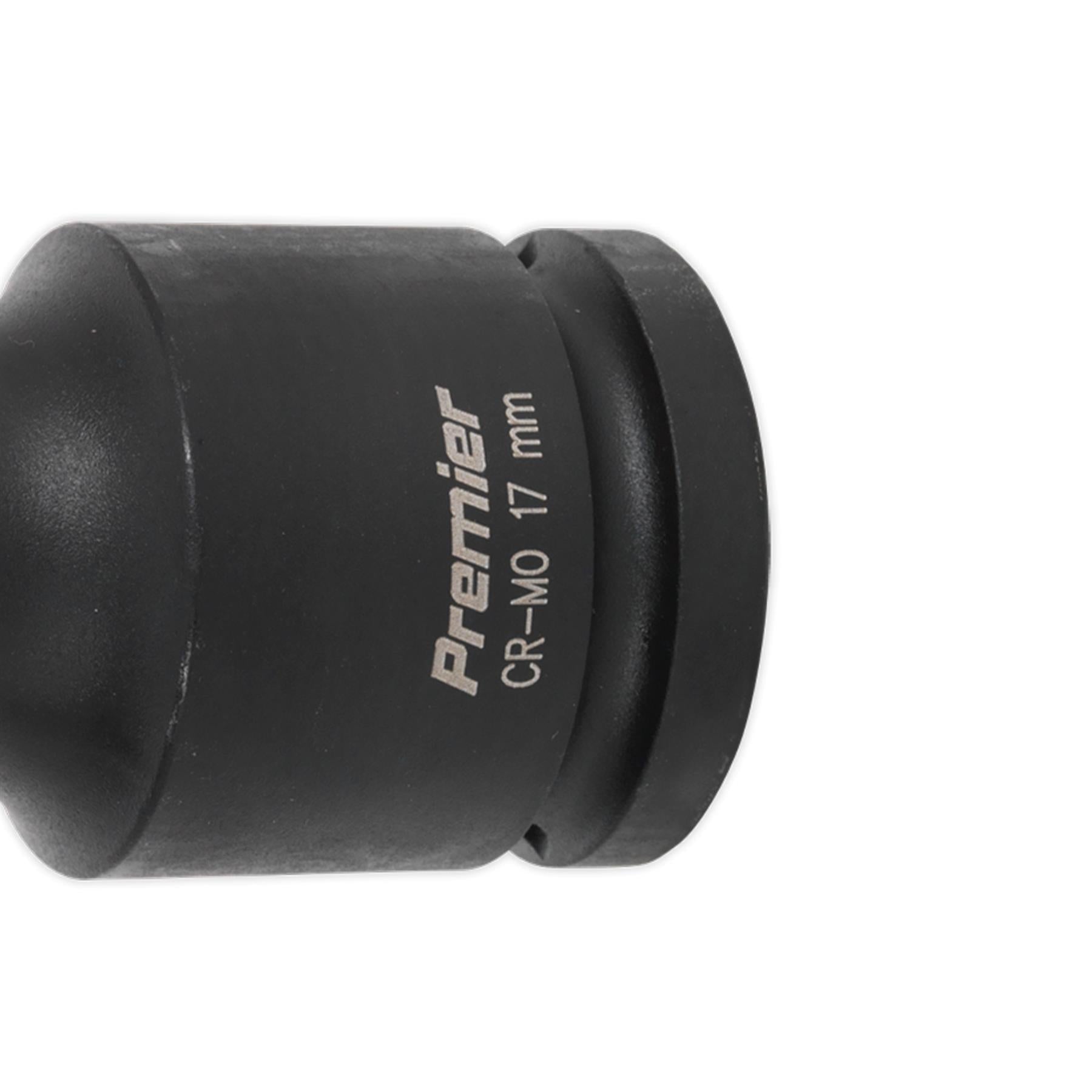 Sealey Impact Socket 17mm Deep 3/4"Sq Drive