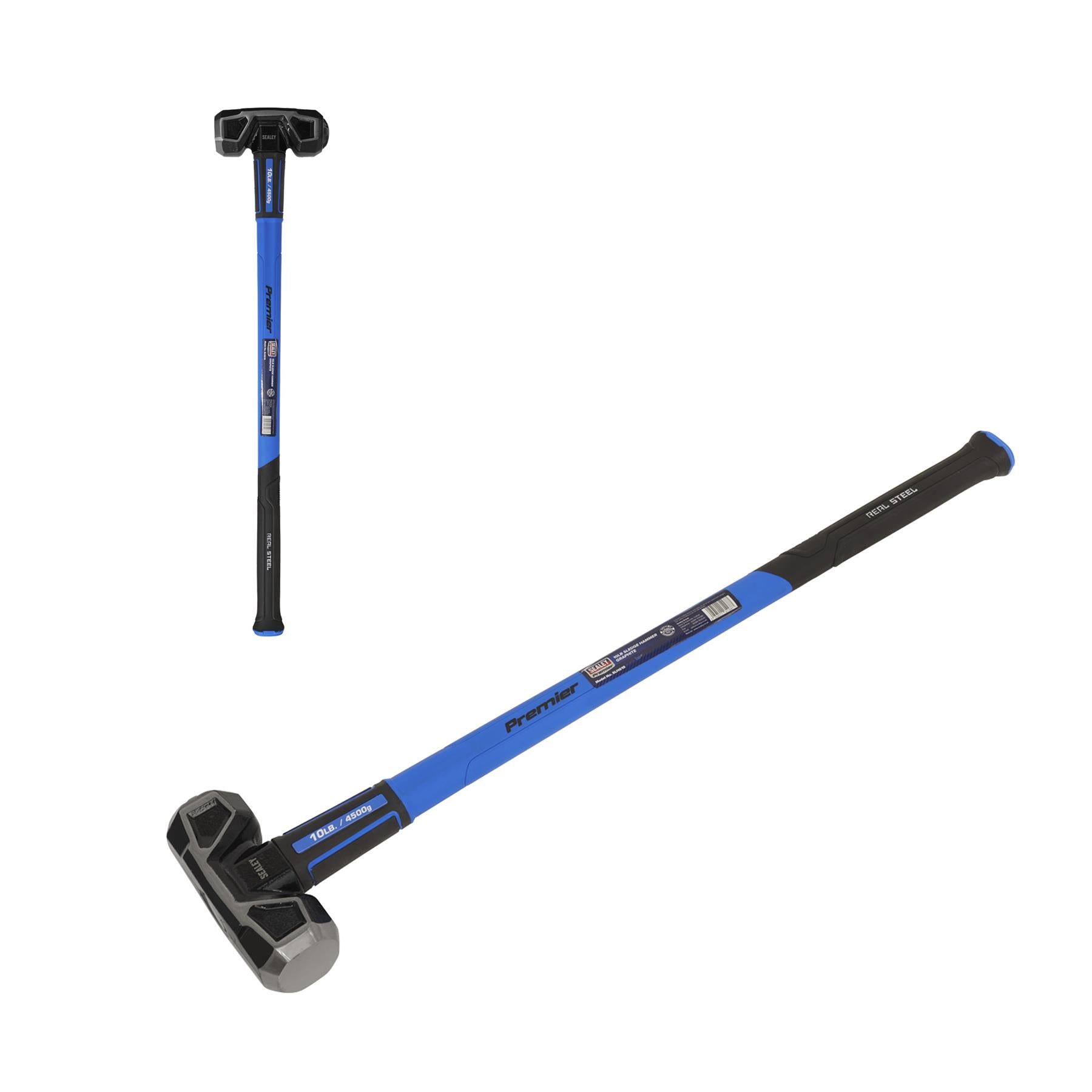 Sealey Sledge Hammer with Fibreglass Shaft 10lb