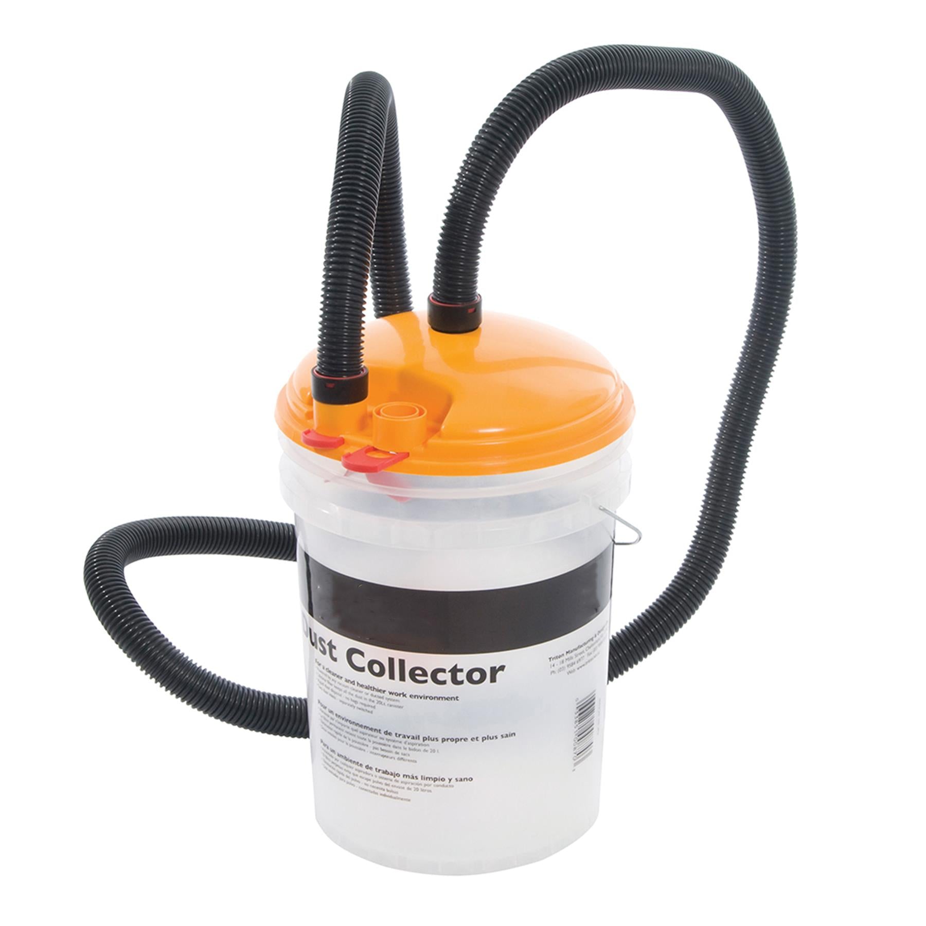 DCA300 Dust Collection Bucket 23Ltr Prevents sawdust filling