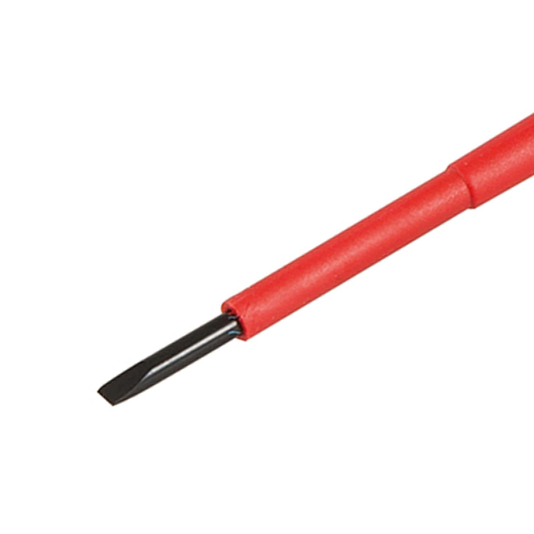 VDE Soft-Grip Electricians Screwdriver Slotted Ergonomic Handles 0.5 x 3 x 75mm