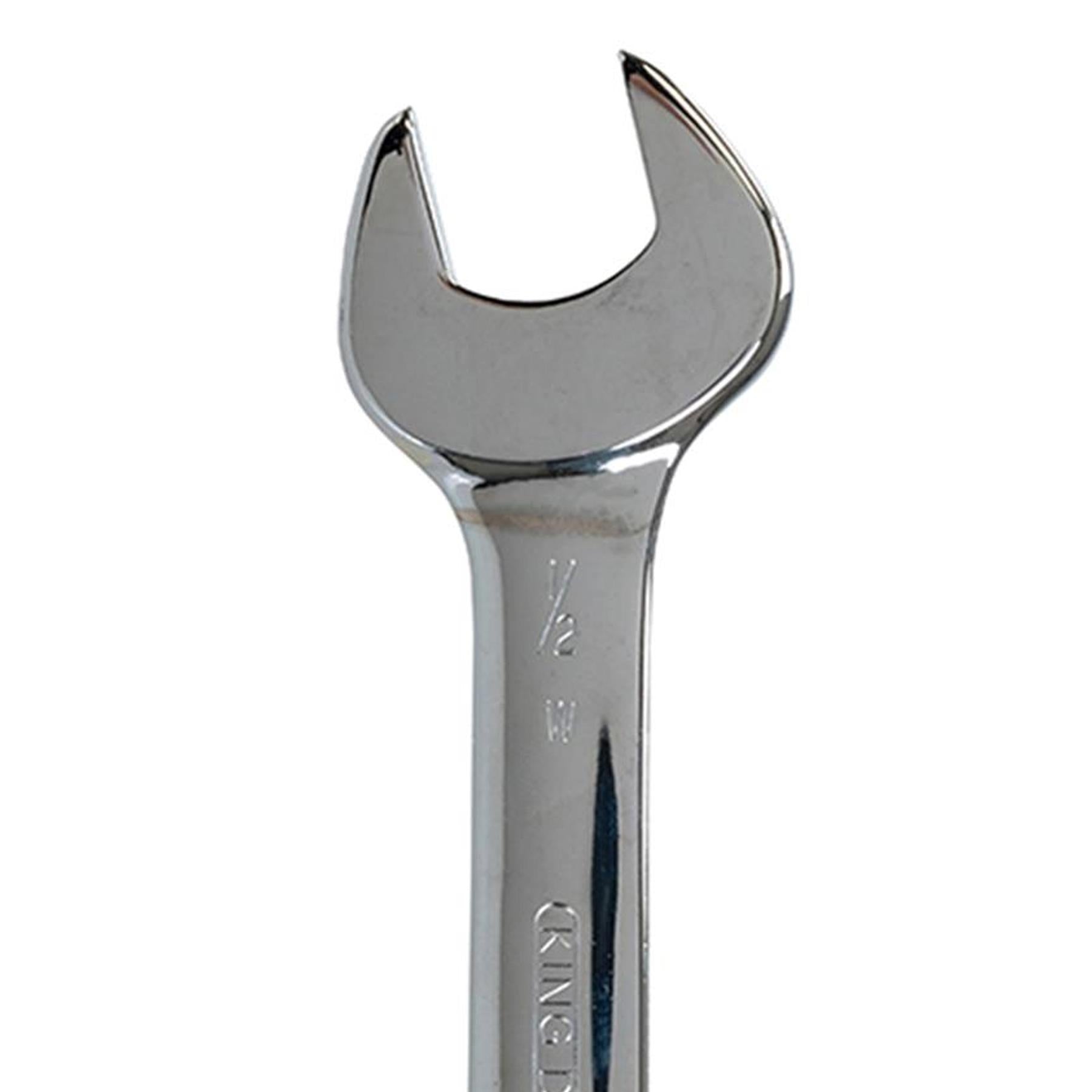 King Dick Open Ended 1/2" x 9/16" Whitworth Spanner Chrome Vanadium Steel Wrench