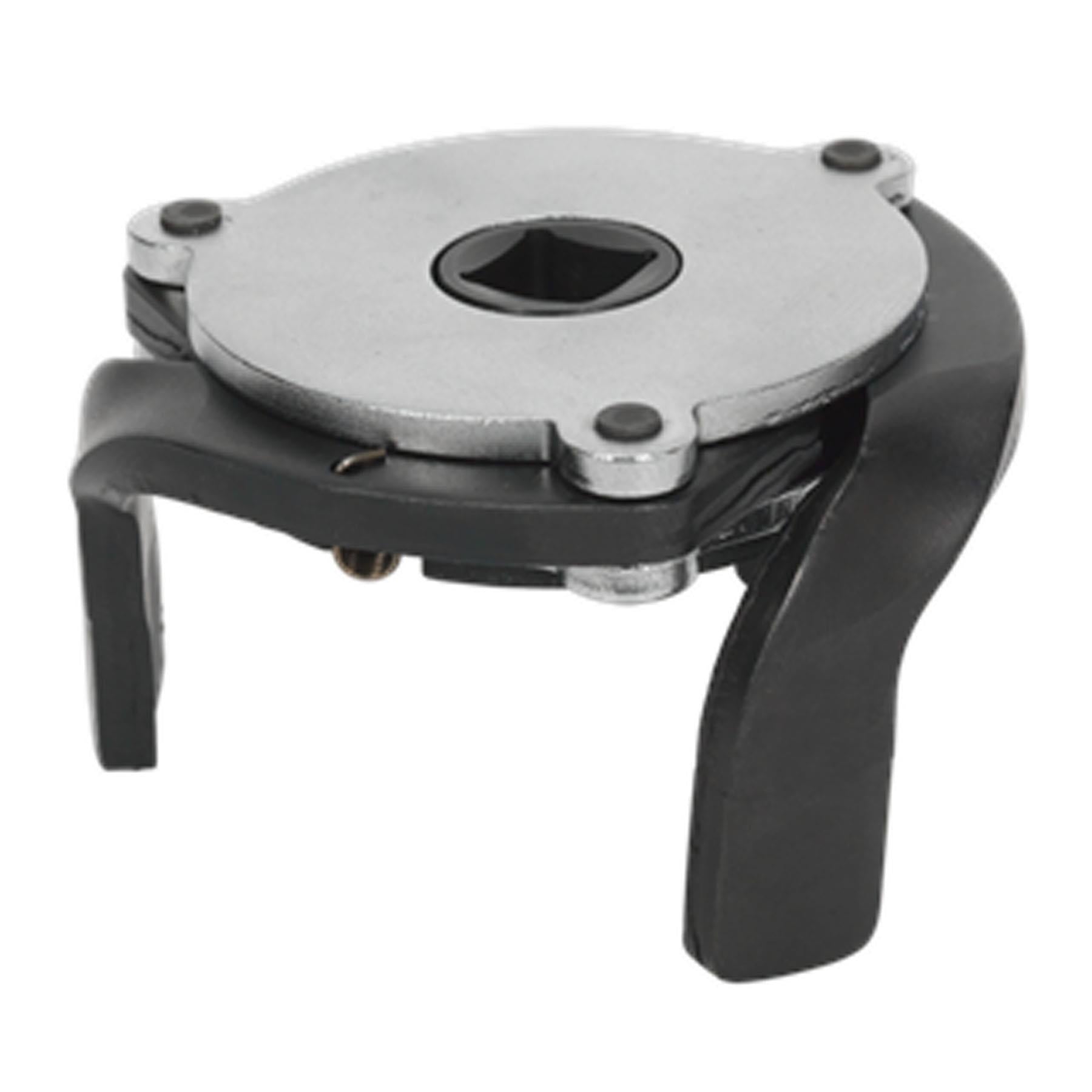 Sealey Magnetic Oil Filter Claw Wrench 60-93mm Capacity 3/8"Sq Dr