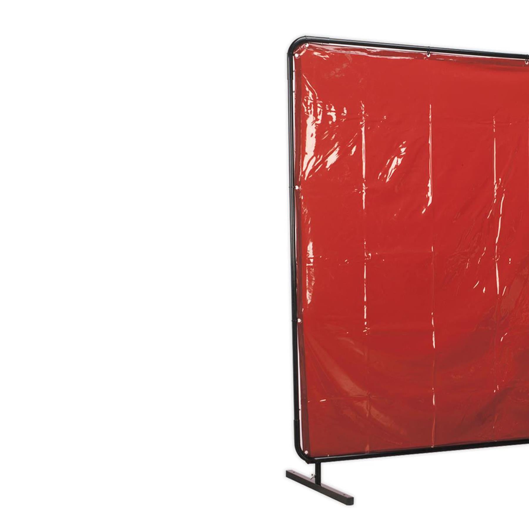 Sealey Workshop Welding Curtain to BS EN 1598 & Frame 1.8 x 1.75m