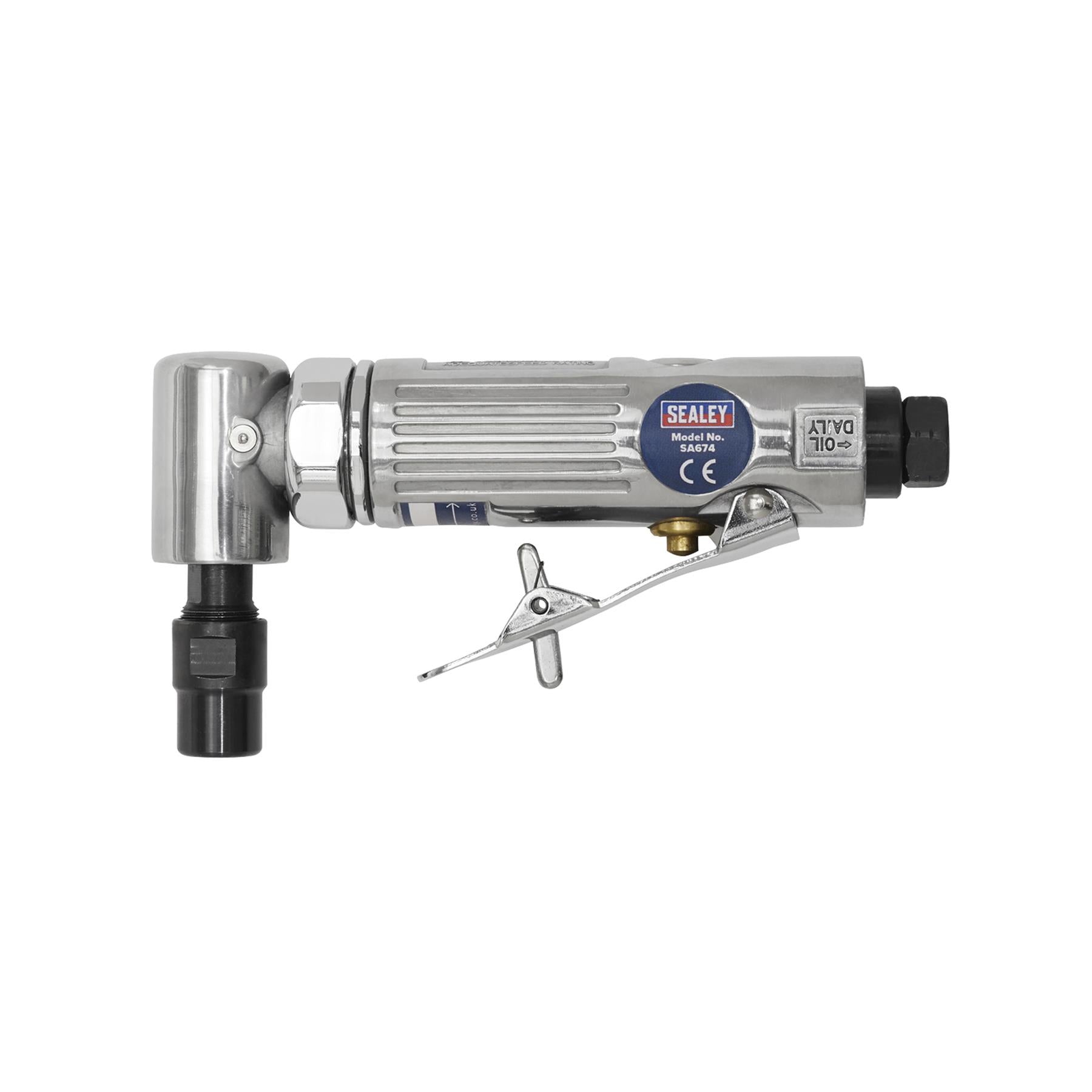 Sealey Air Die Grinder 90° Angle With Ø6mm Shanks