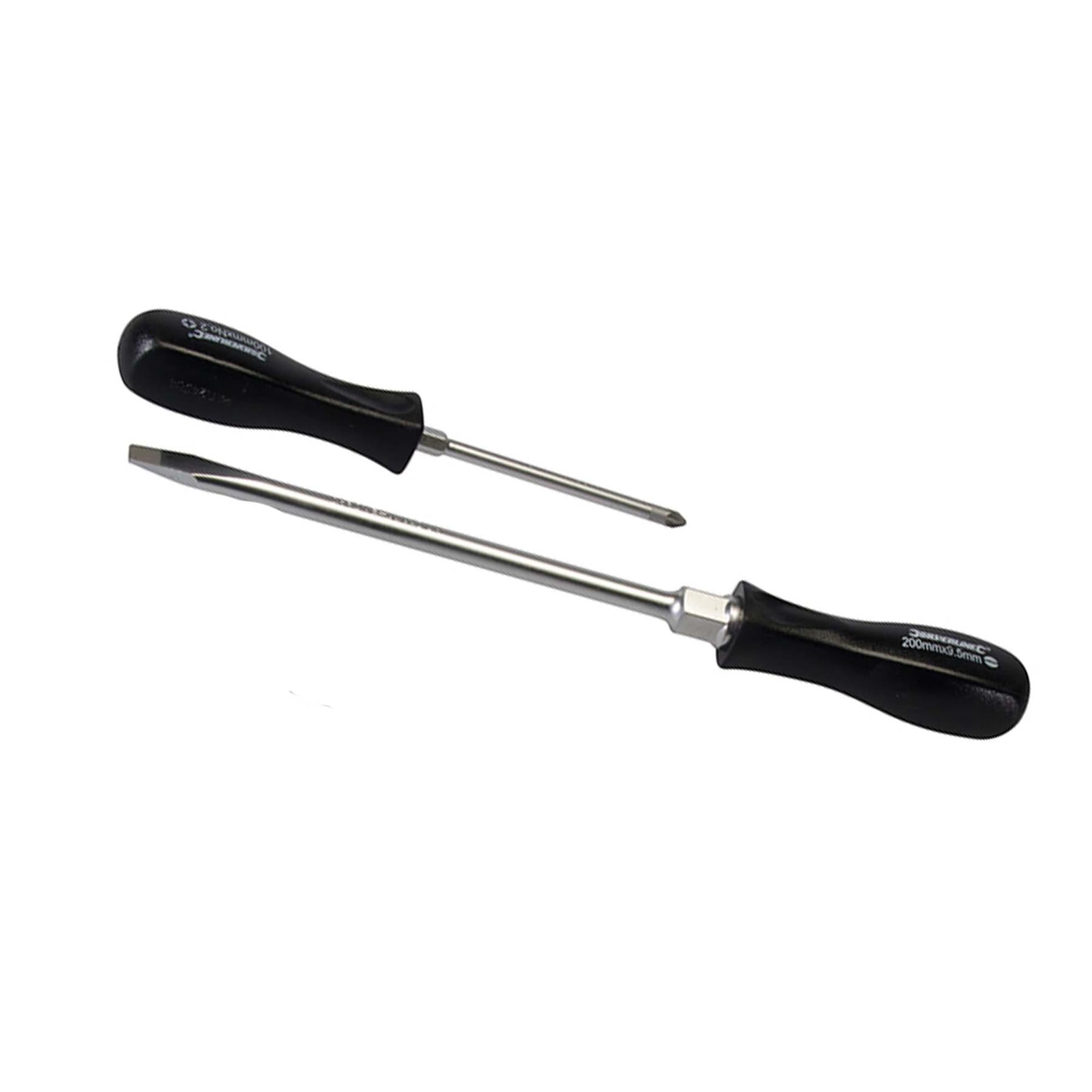 11Pce Soft Grip Screwdriver Set Magnetic Tip Chrome Vanadium Hardened Steel