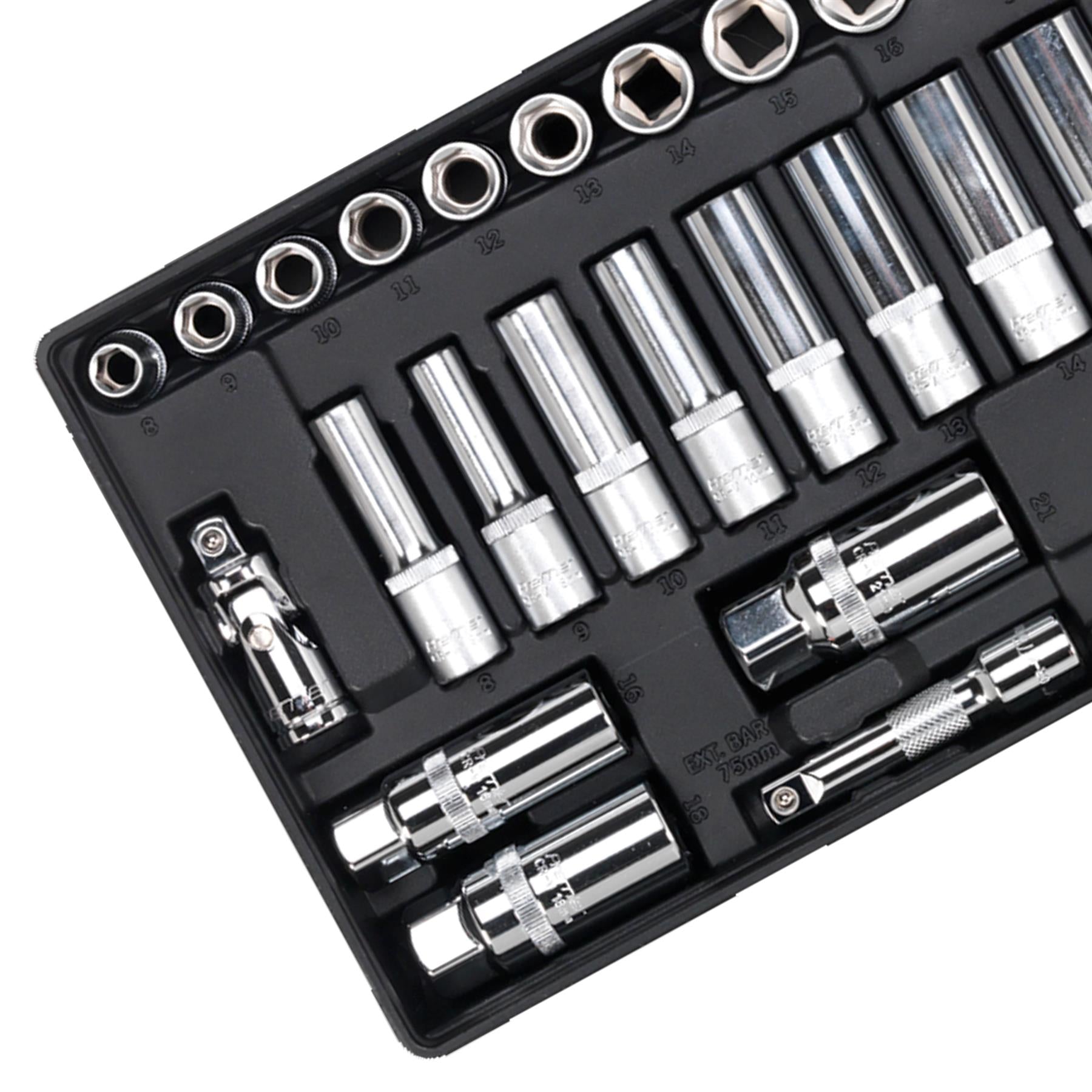 Sealey Tool Tray with Socket Set 35pc 3/8"Sq Drive