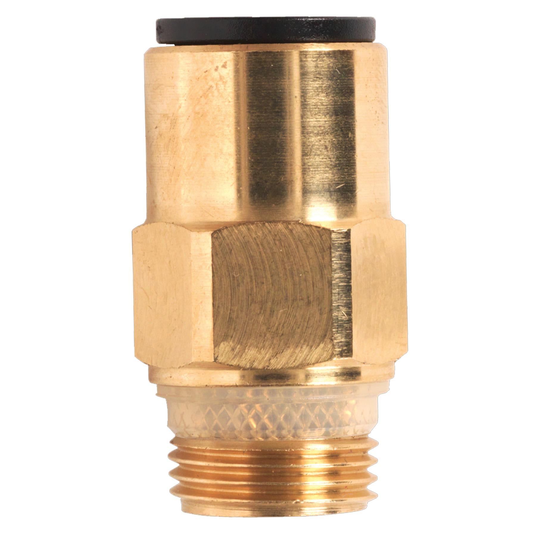 Sealey Brass SuperThread Str Adaptor 12mmx3/8"BSP Pk of 2(RM011213)
