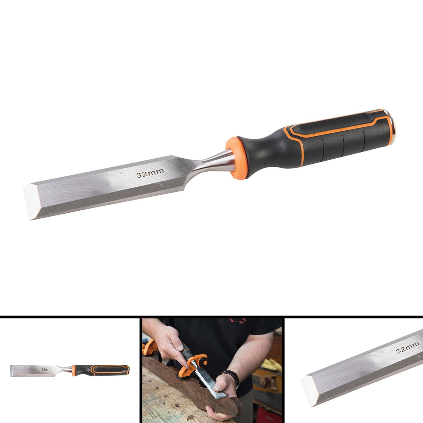 Wood Chisel Fully Forged Chrome Vanadium Steel Blade/Soft Grip Handle Twc32 32mm